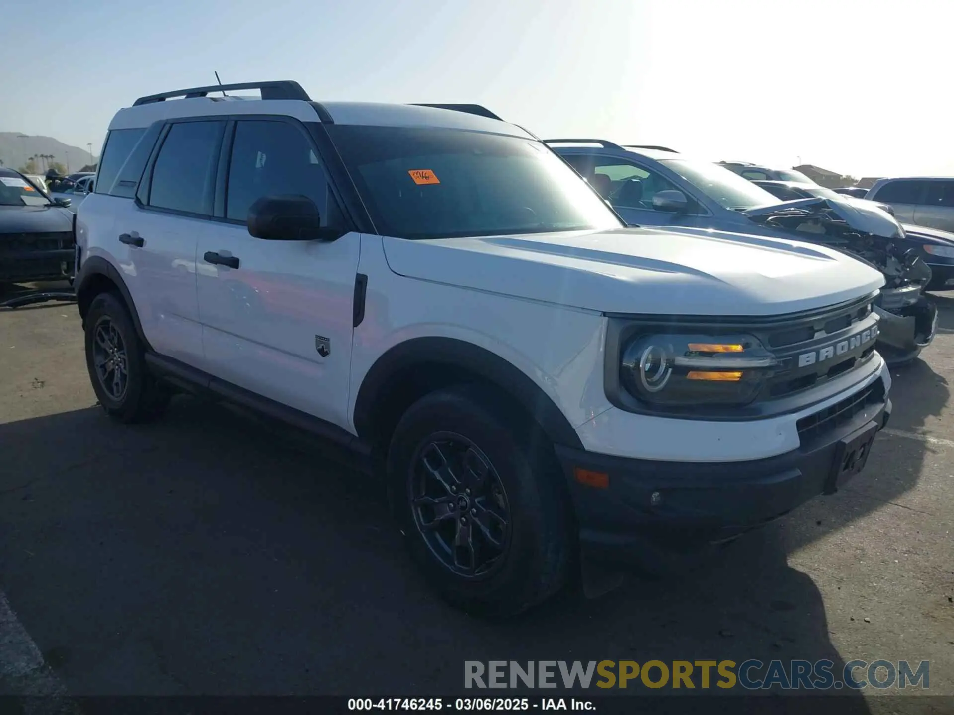 1 fotografías del automóvil dañado 3FMCR9B60MRA23790 FORD BRONCO SPORT 2021