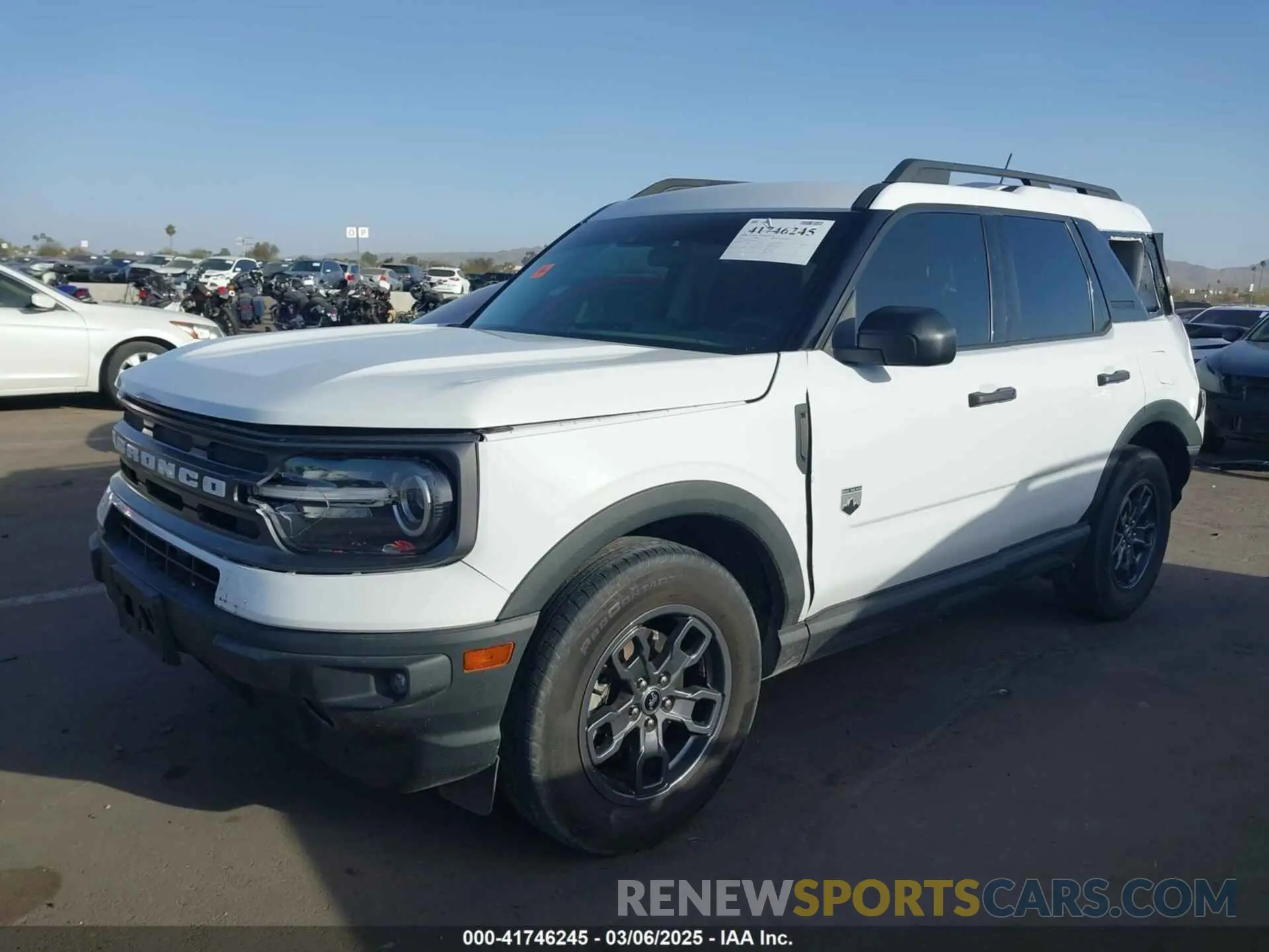 2 fotografías del automóvil dañado 3FMCR9B60MRA23790 FORD BRONCO SPORT 2021