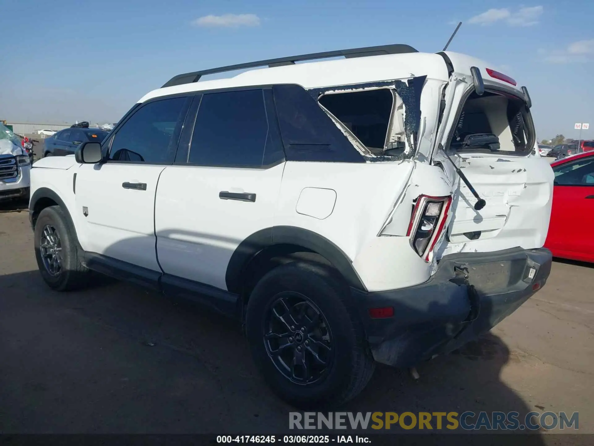 3 fotografías del automóvil dañado 3FMCR9B60MRA23790 FORD BRONCO SPORT 2021