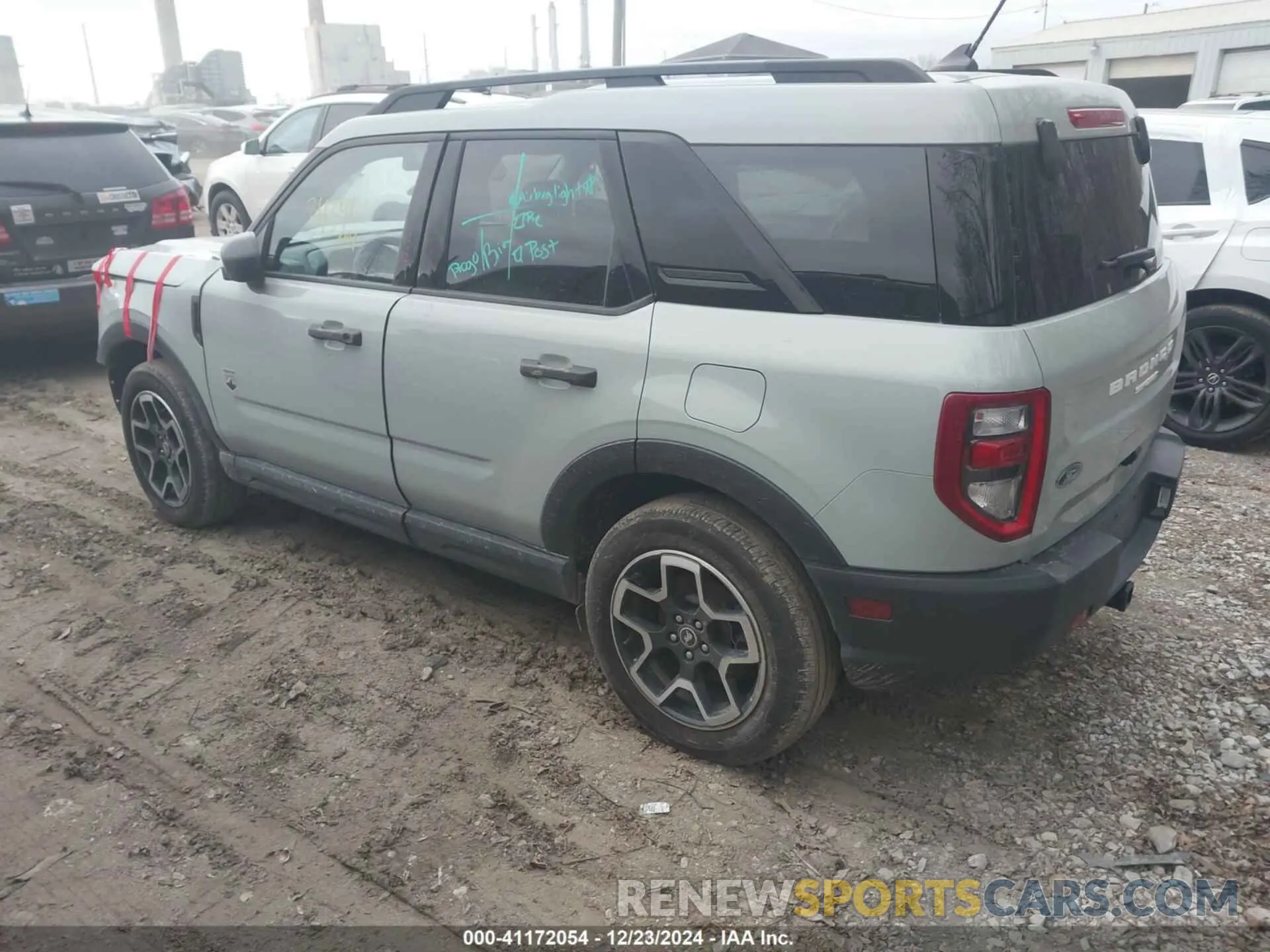 3 fotografías del automóvil dañado 3FMCR9B60MRA30237 FORD BRONCO SPORT 2021