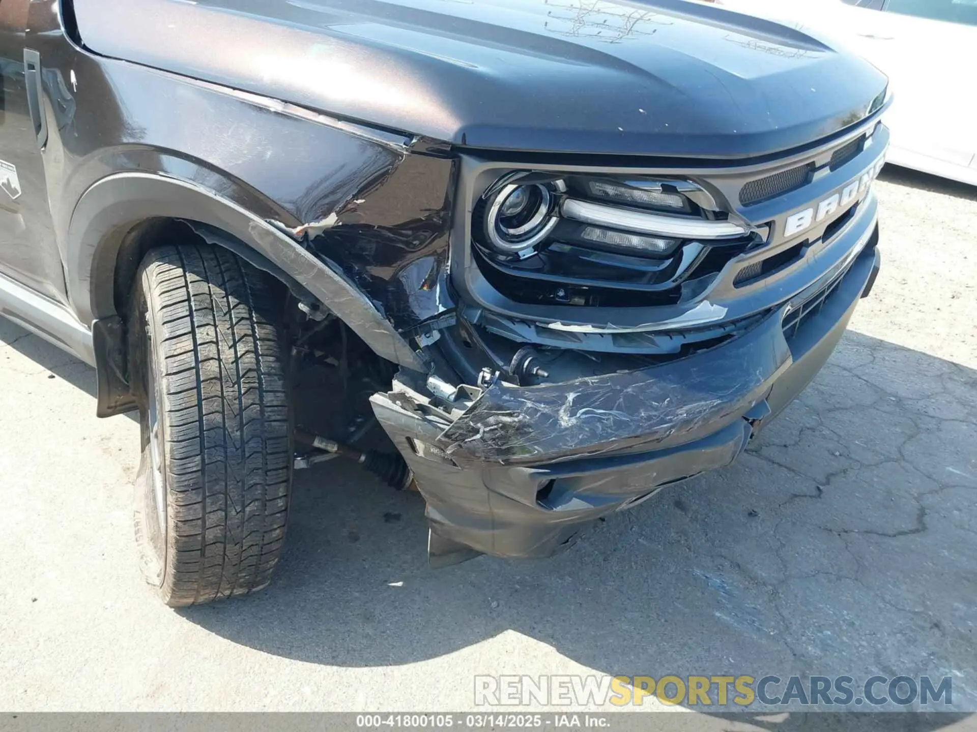 6 fotografías del automóvil dañado 3FMCR9B61MRA10790 FORD BRONCO SPORT 2021