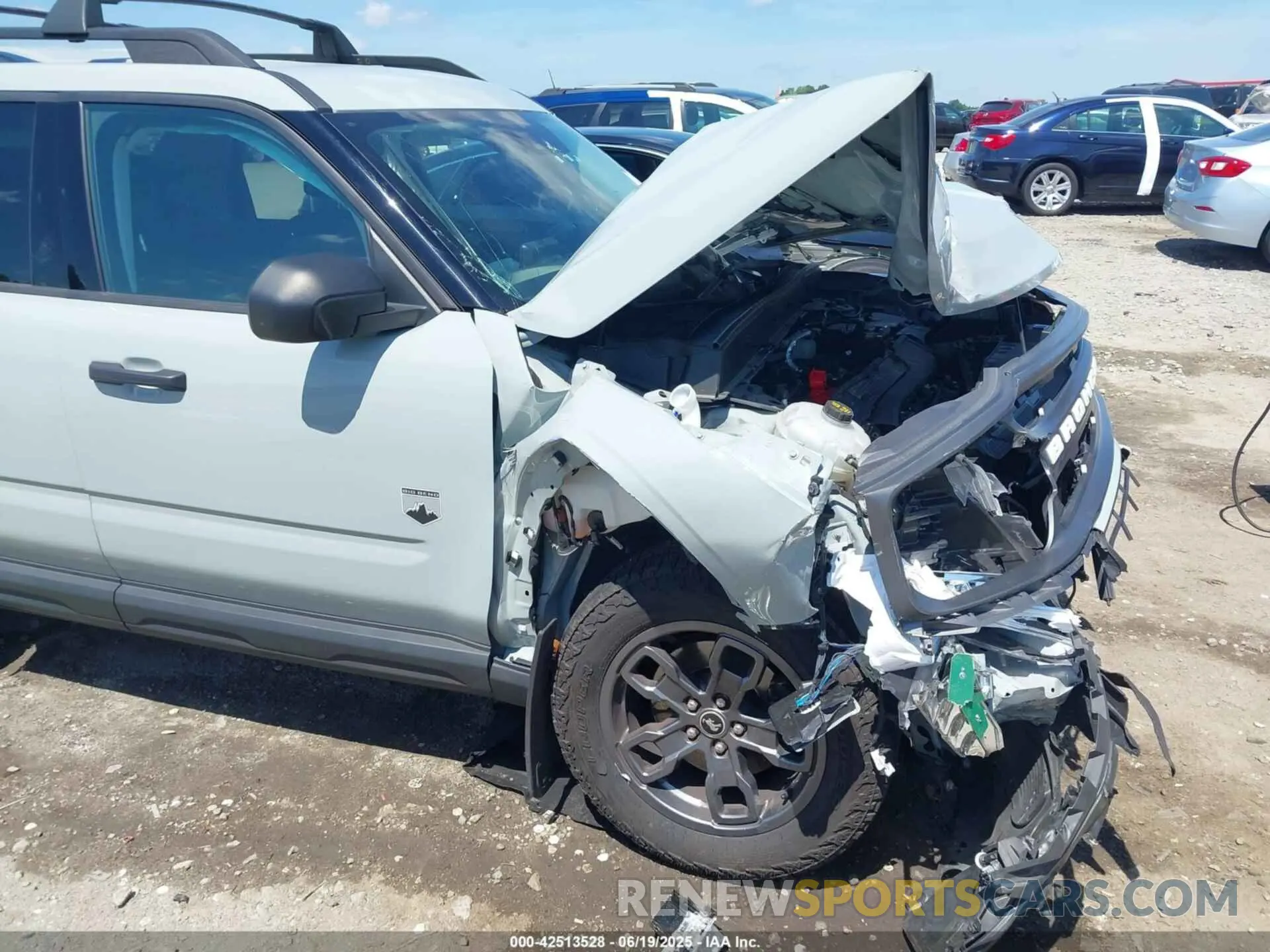 17 fotografías del automóvil dañado 3FMCR9B61MRB25888 FORD BRONCO SPORT 2021