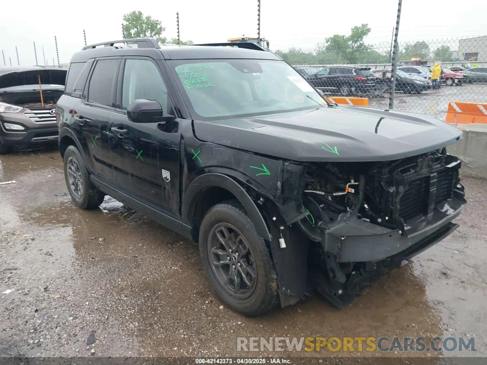 1 fotografías del automóvil dañado 3FMCR9B62MRA57987 FORD BRONCO SPORT 2021