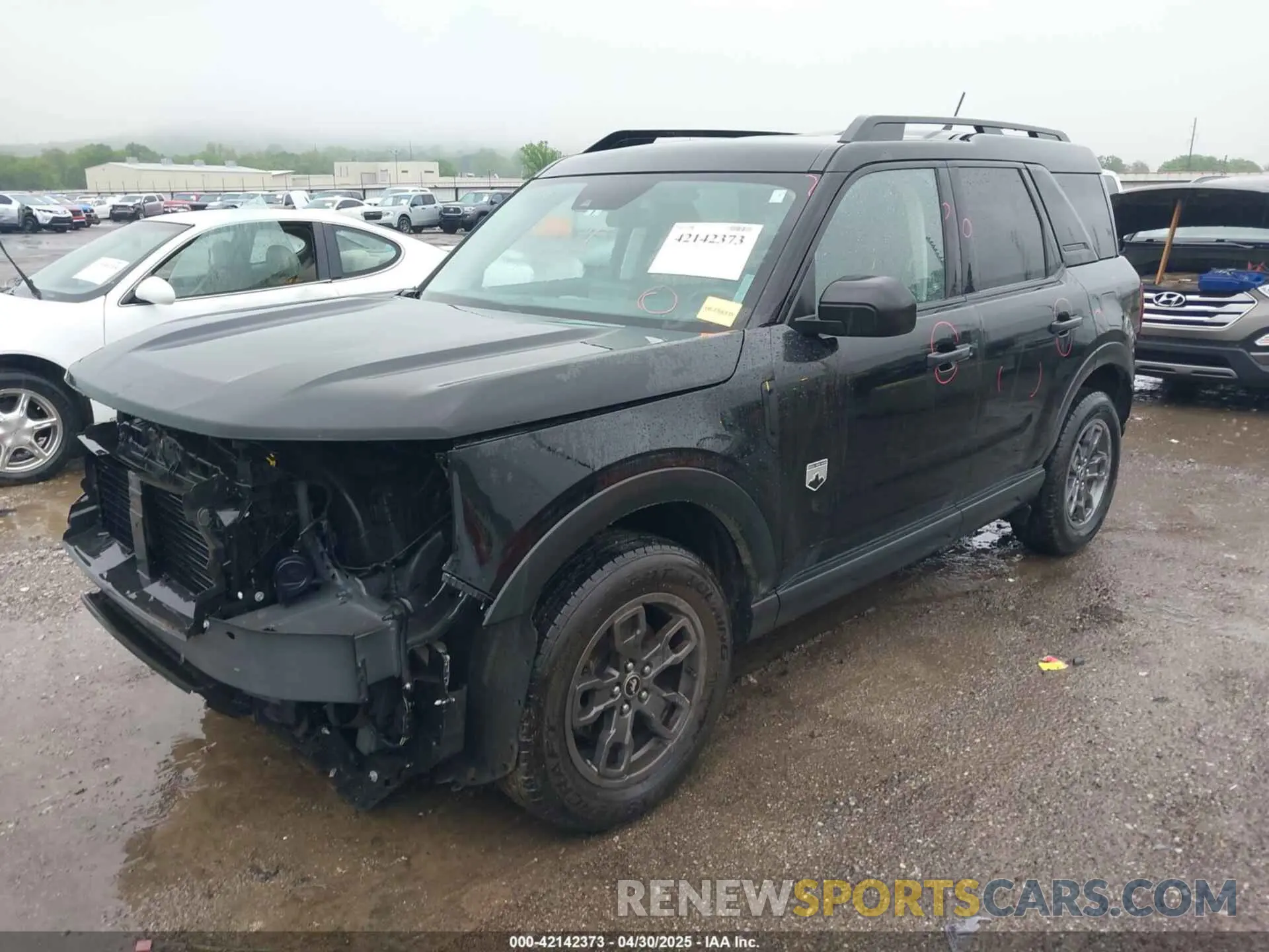 2 fotografías del automóvil dañado 3FMCR9B62MRA57987 FORD BRONCO SPORT 2021