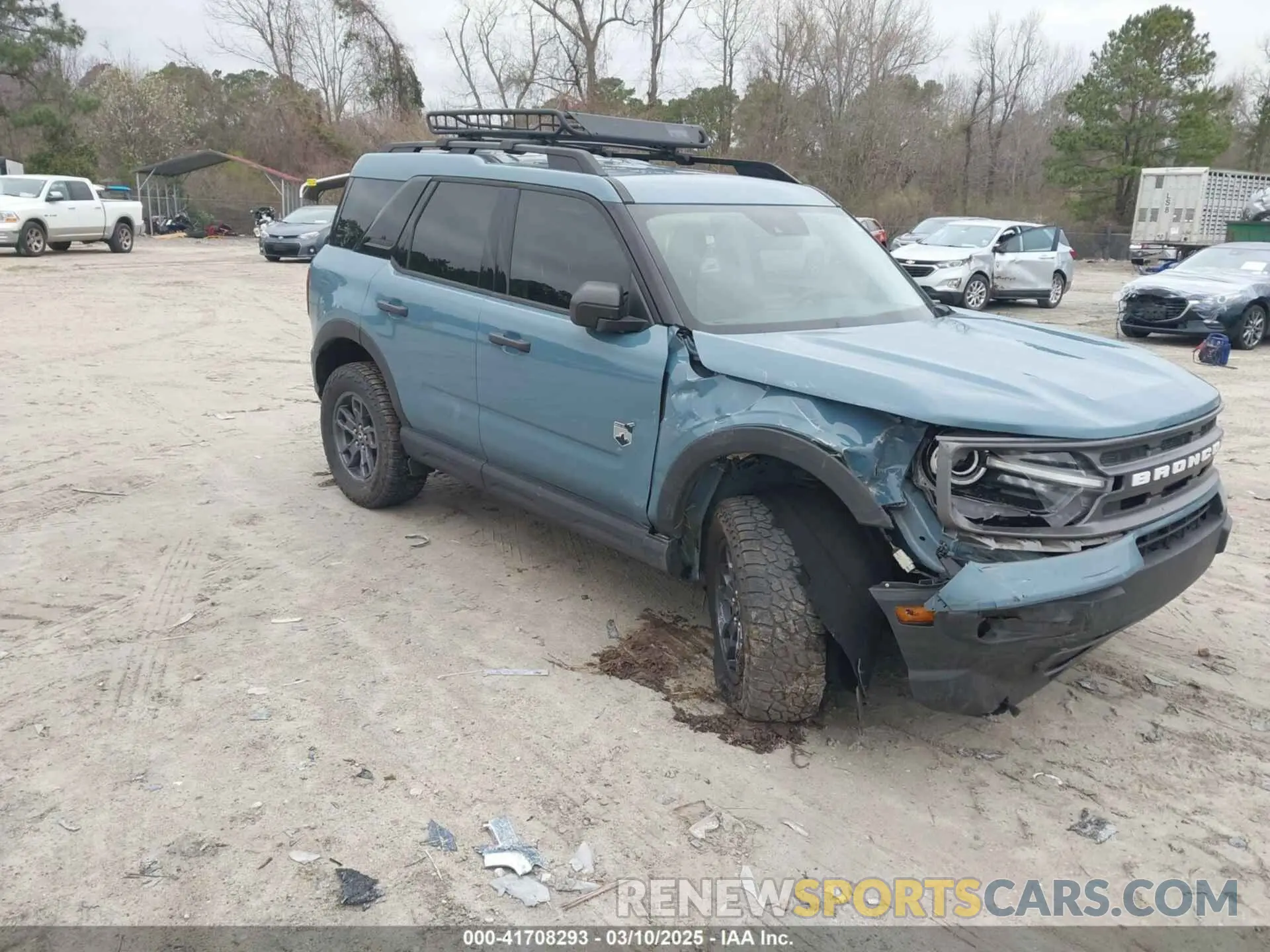 1 fotografías del automóvil dañado 3FMCR9B62MRB23471 FORD BRONCO SPORT 2021