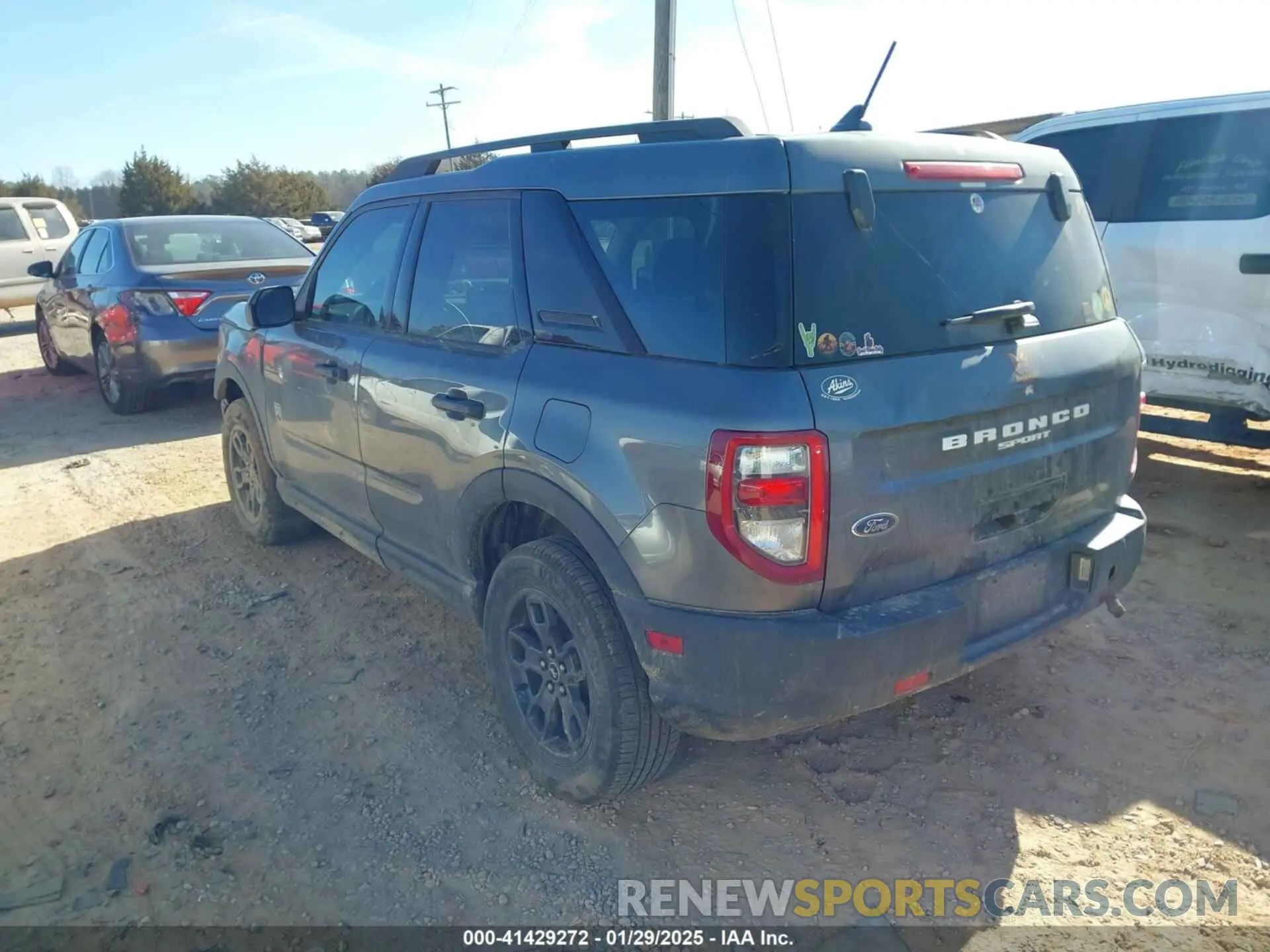 3 fotografías del automóvil dañado 3FMCR9B63MRA81778 FORD BRONCO SPORT 2021