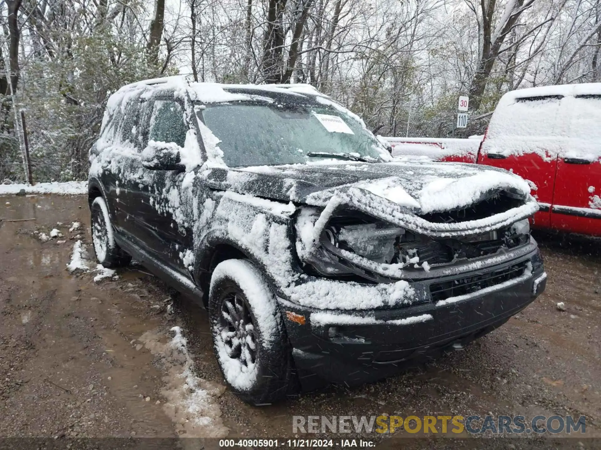 1 fotografías del automóvil dañado 3FMCR9B66MRA90426 FORD BRONCO SPORT 2021