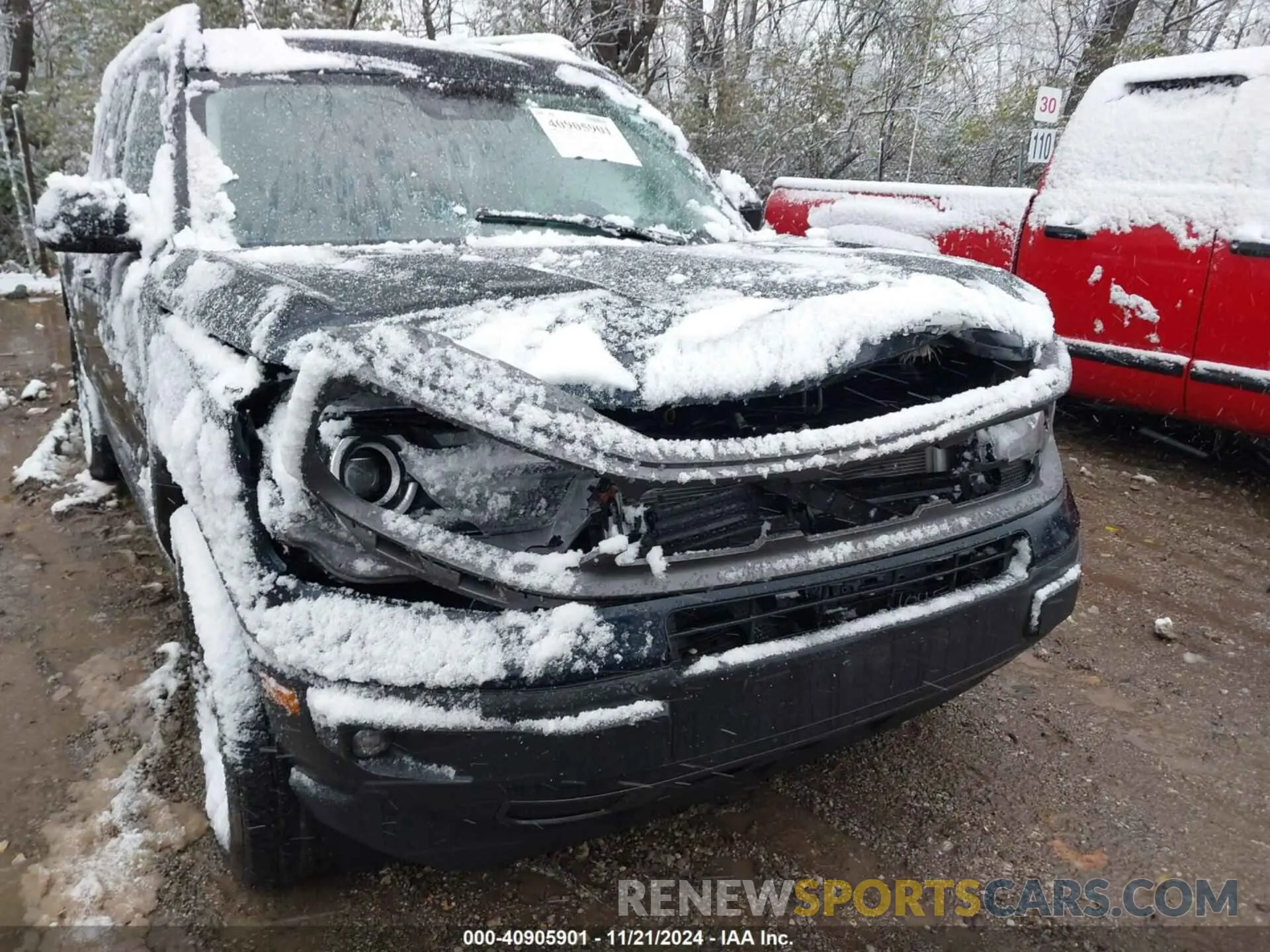 6 fotografías del automóvil dañado 3FMCR9B66MRA90426 FORD BRONCO SPORT 2021