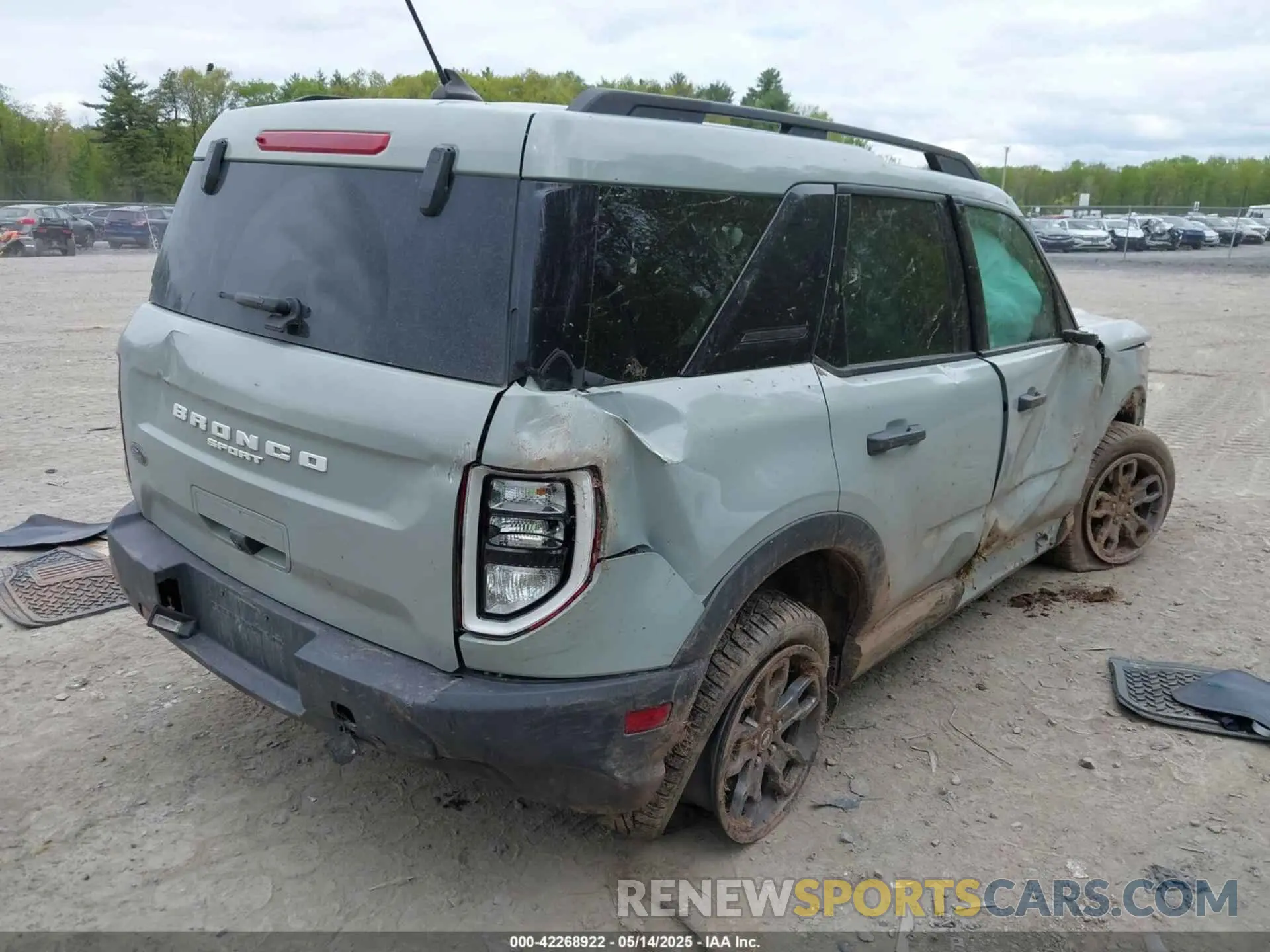 4 fotografías del automóvil dañado 3FMCR9B67MRA27318 FORD BRONCO SPORT 2021