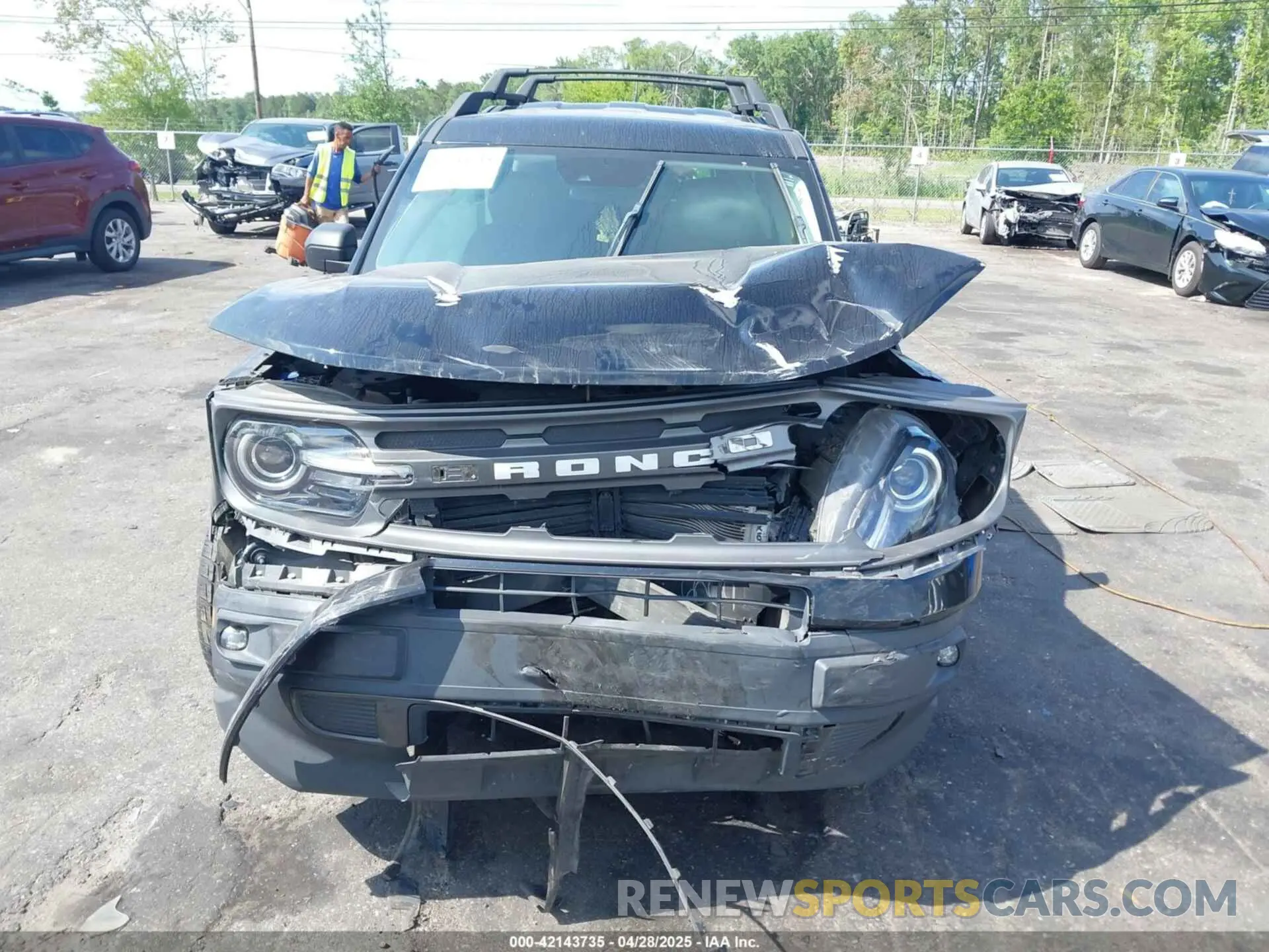 11 fotografías del automóvil dañado 3FMCR9B68MRA10365 FORD BRONCO SPORT 2021