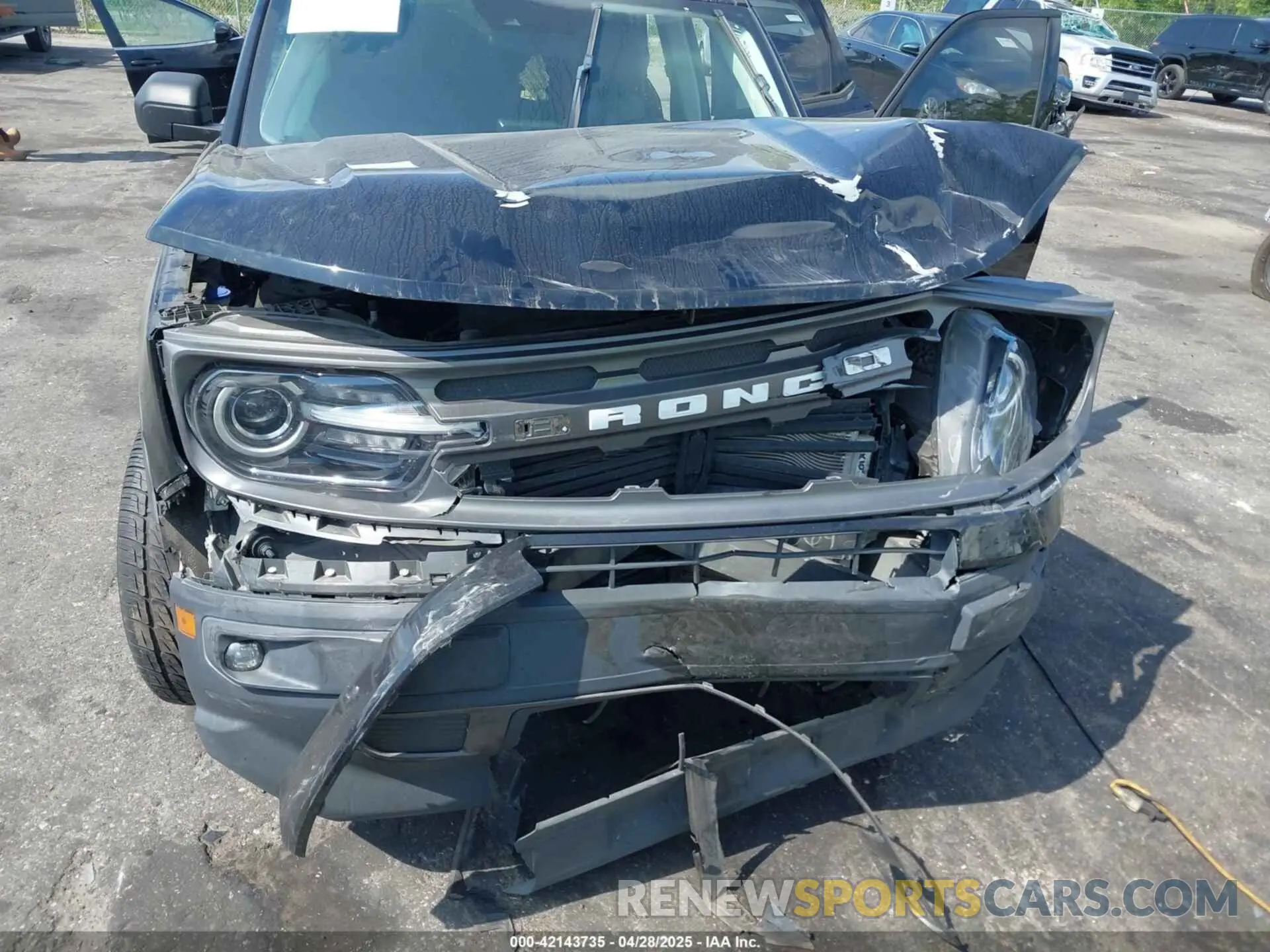 6 fotografías del automóvil dañado 3FMCR9B68MRA10365 FORD BRONCO SPORT 2021