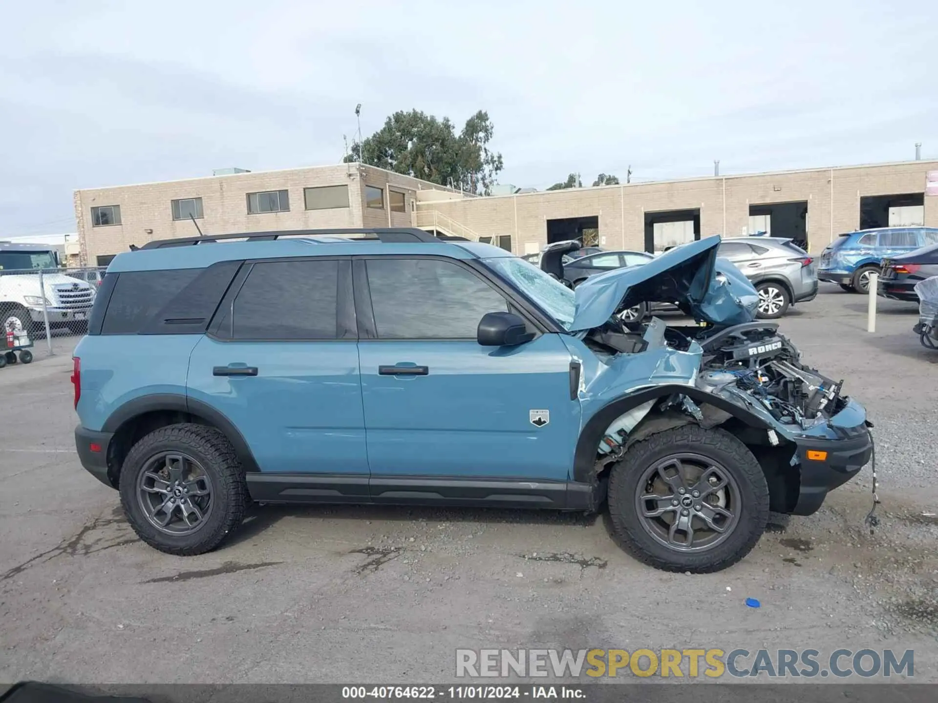 14 fotografías del automóvil dañado 3FMCR9B68MRA17879 FORD BRONCO SPORT 2021
