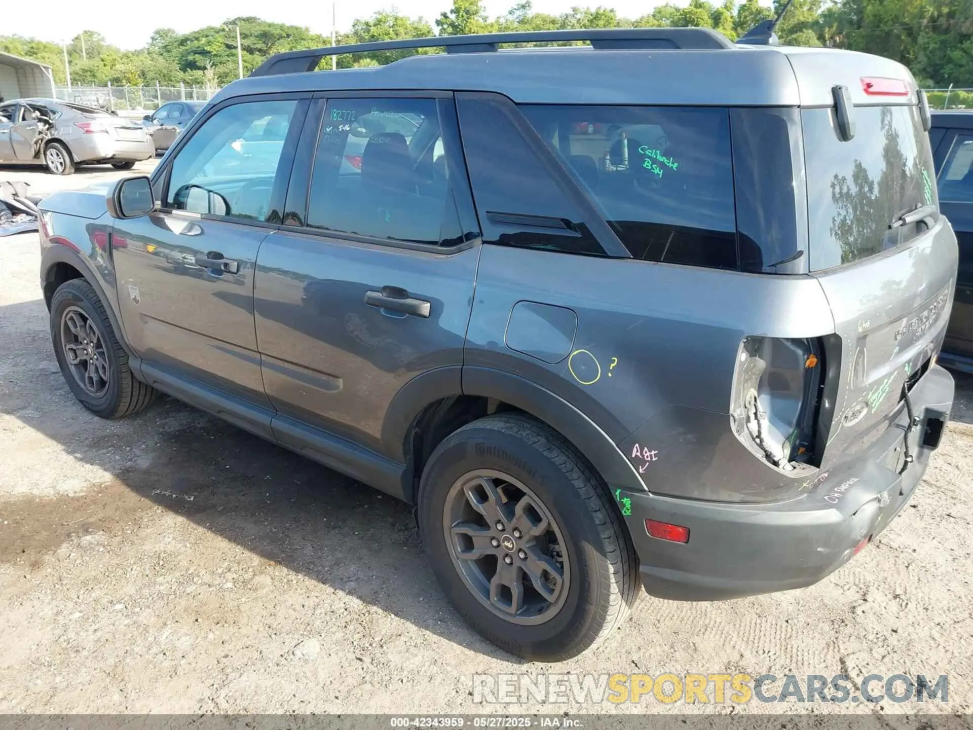3 fotografías del automóvil dañado 3FMCR9B68MRA44256 FORD BRONCO SPORT 2021