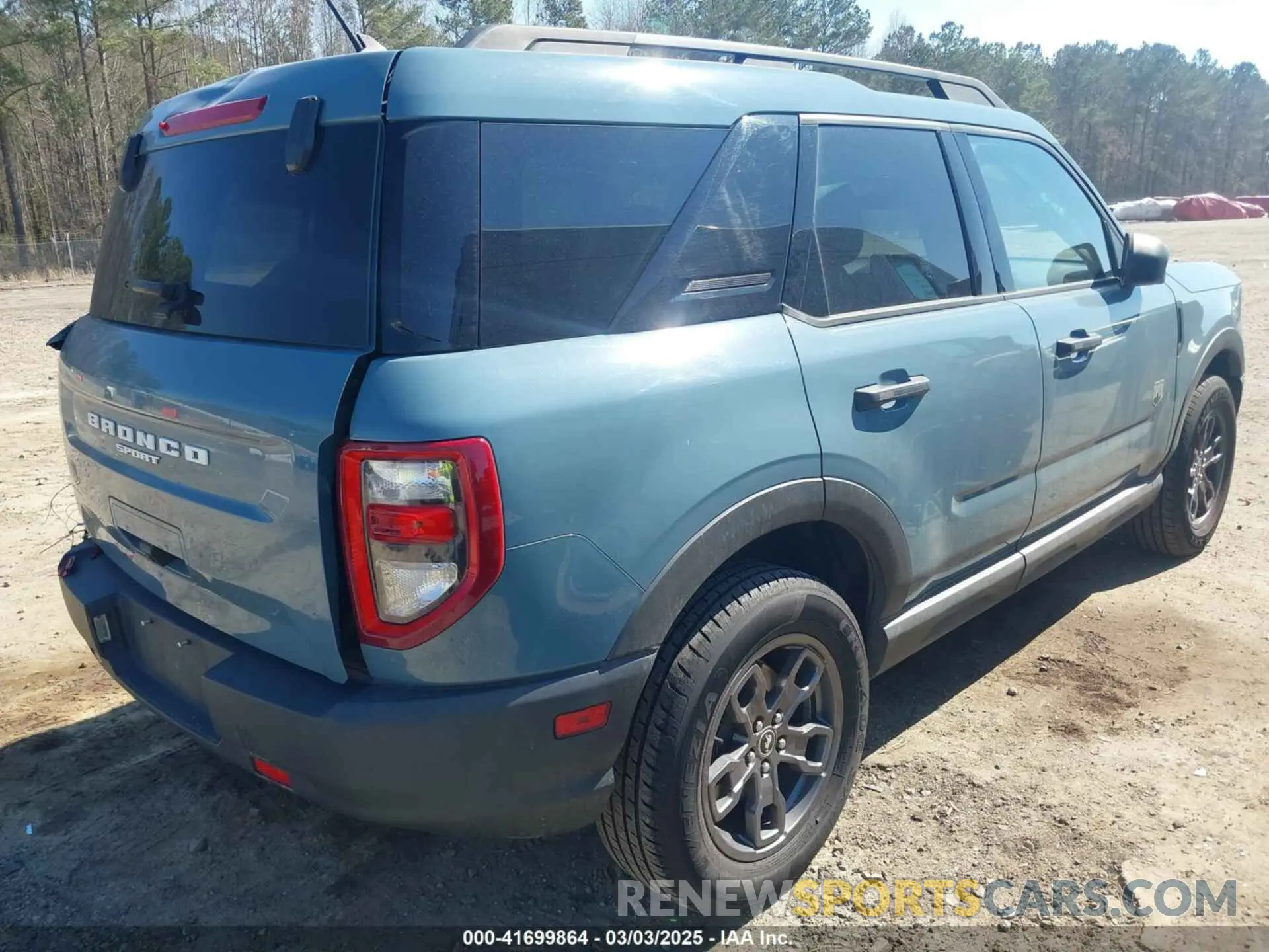 4 fotografías del automóvil dañado 3FMCR9B68MRA68931 FORD BRONCO SPORT 2021