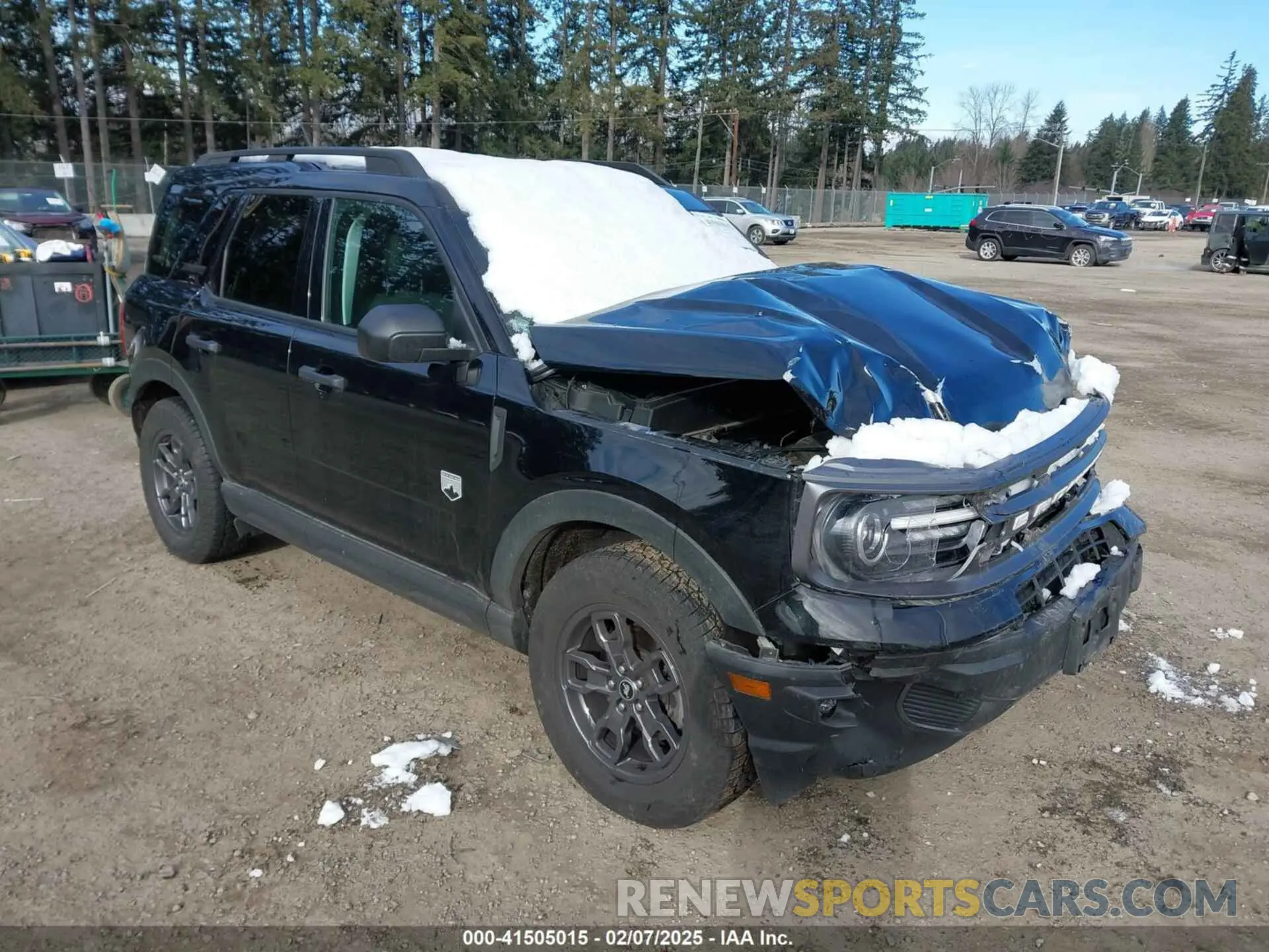 1 fotografías del automóvil dañado 3FMCR9B69MRB24097 FORD BRONCO SPORT 2021