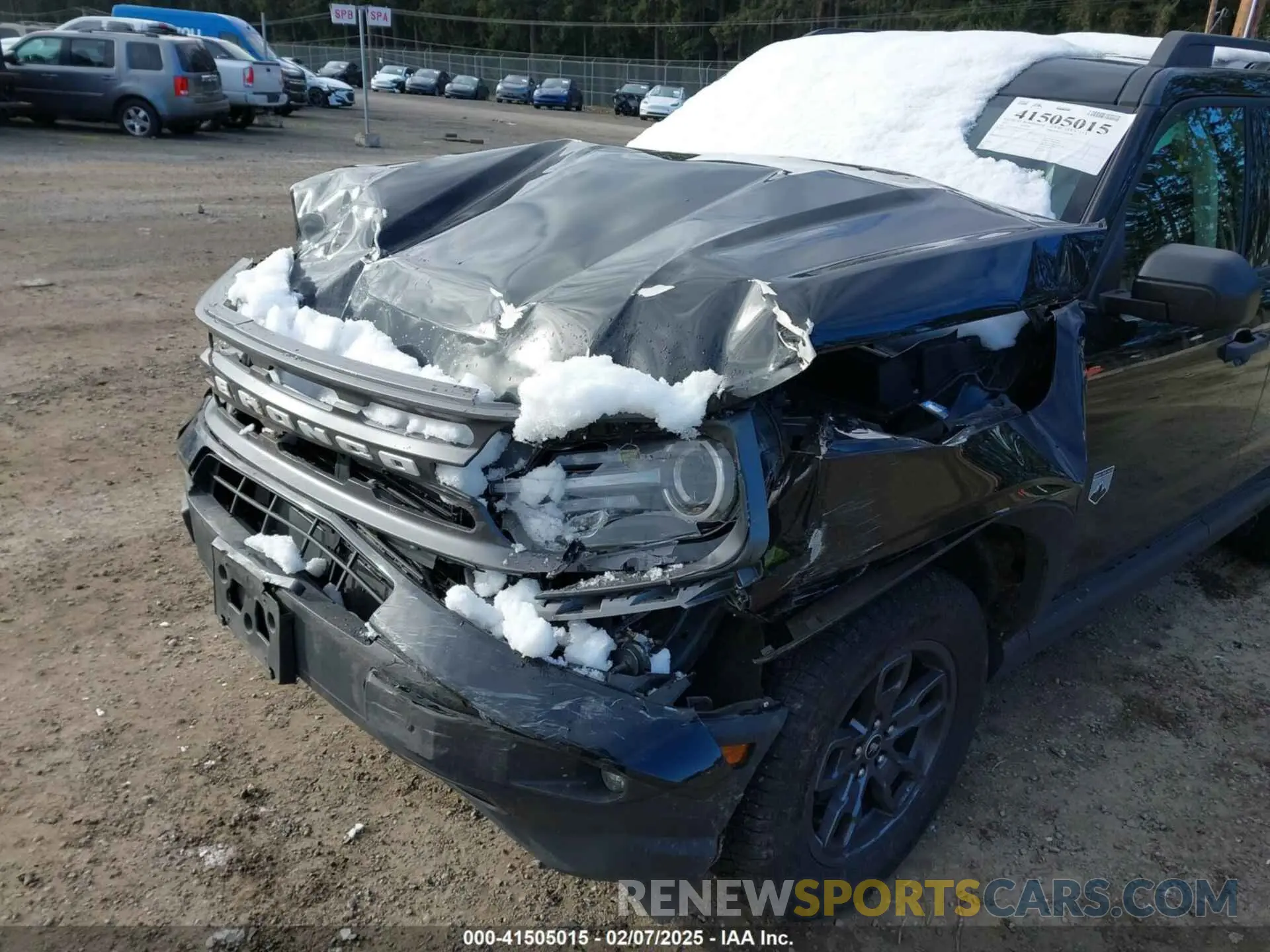 6 fotografías del automóvil dañado 3FMCR9B69MRB24097 FORD BRONCO SPORT 2021