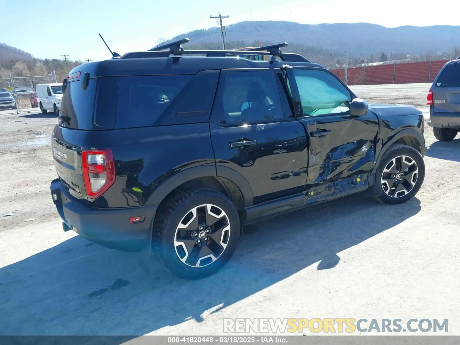 4 fotografías del automóvil dañado 3FMCR9C60MRA33914 FORD BRONCO SPORT 2021