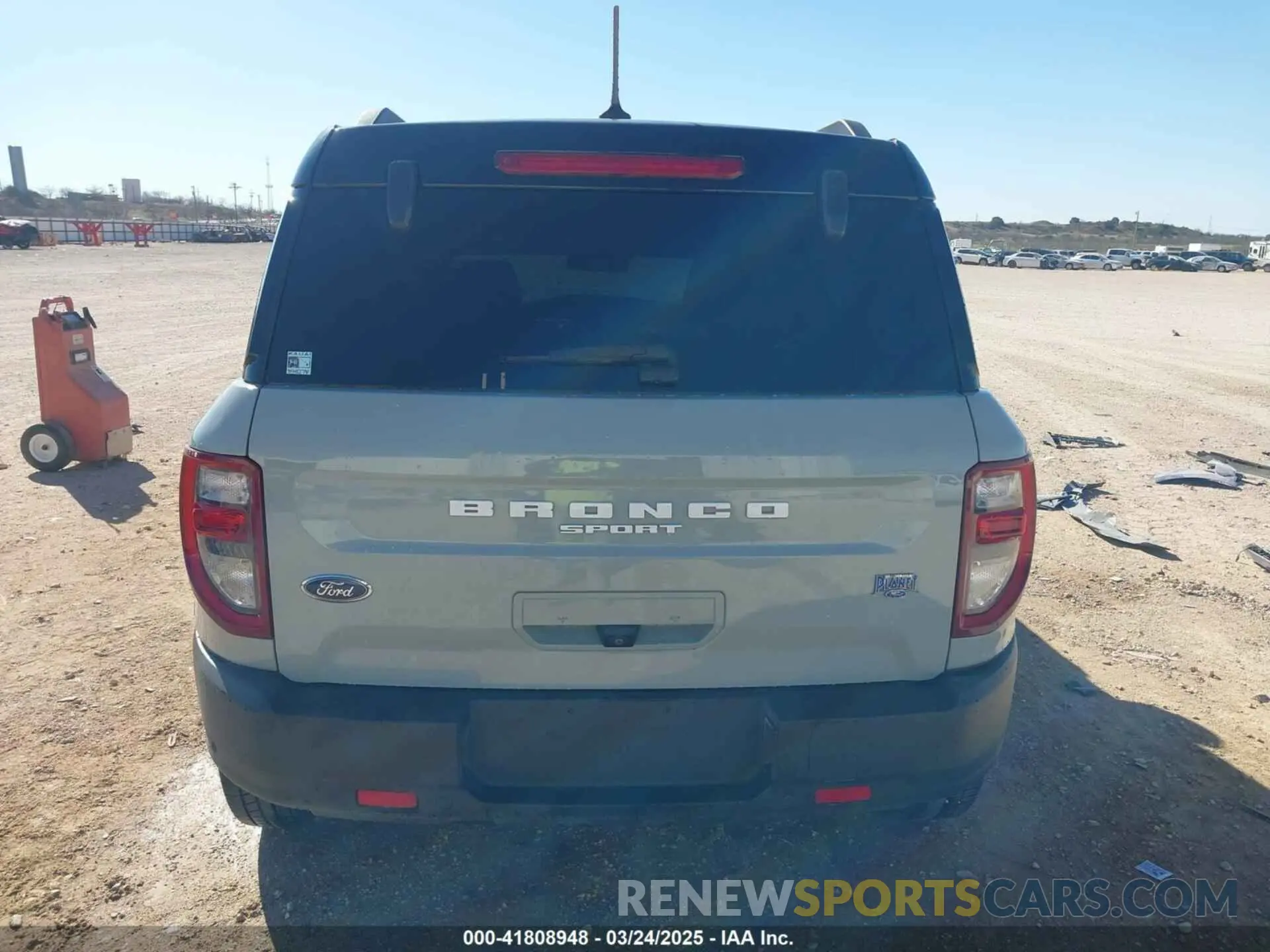 16 fotografías del automóvil dañado 3FMCR9C63MRA26861 FORD BRONCO SPORT 2021