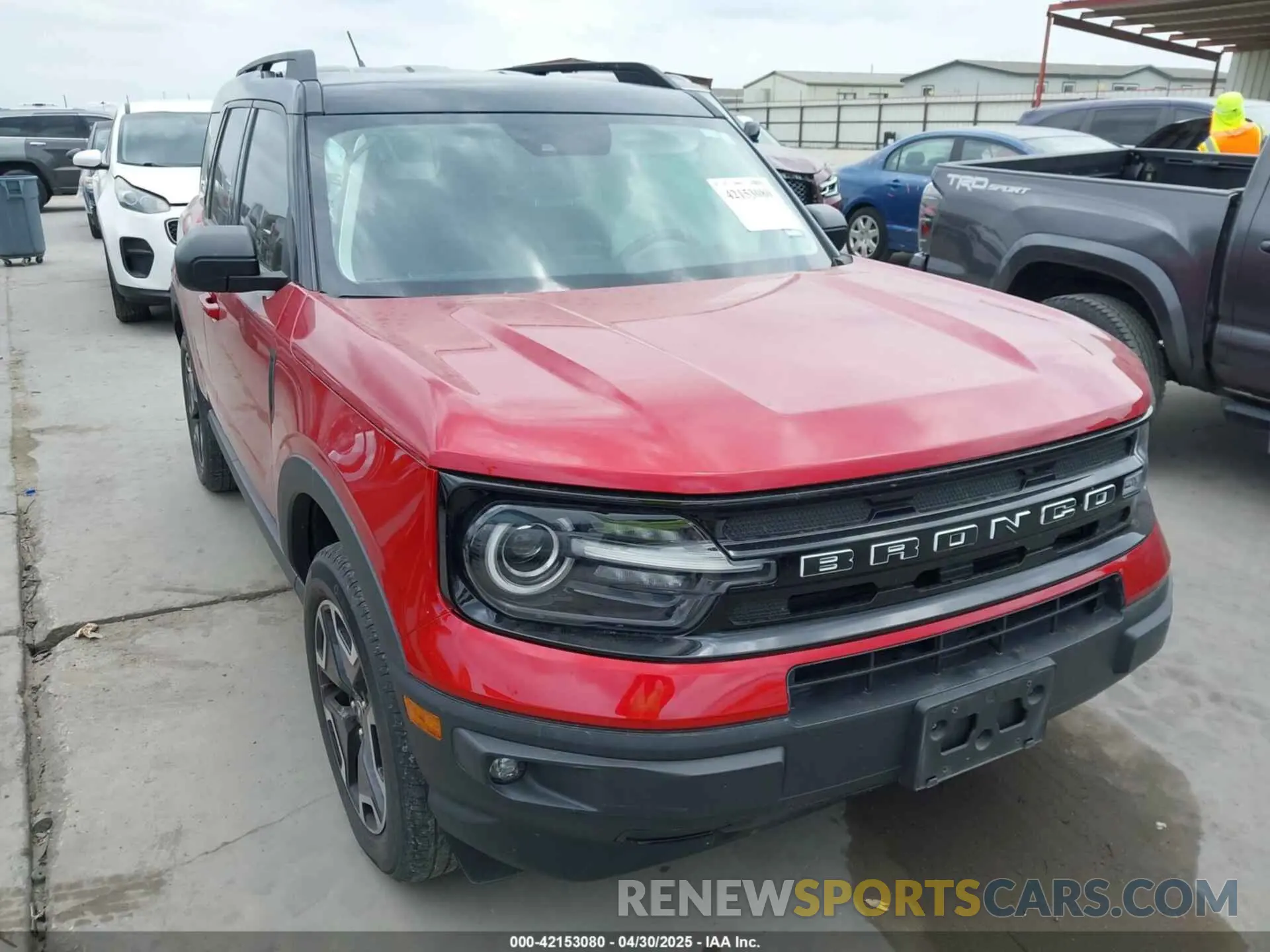 1 fotografías del automóvil dañado 3FMCR9C65MRA90402 FORD BRONCO SPORT 2021