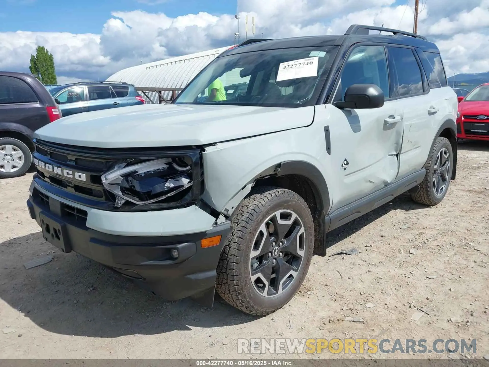 6 fotografías del automóvil dañado 3FMCR9C66MRA28992 FORD BRONCO SPORT 2021