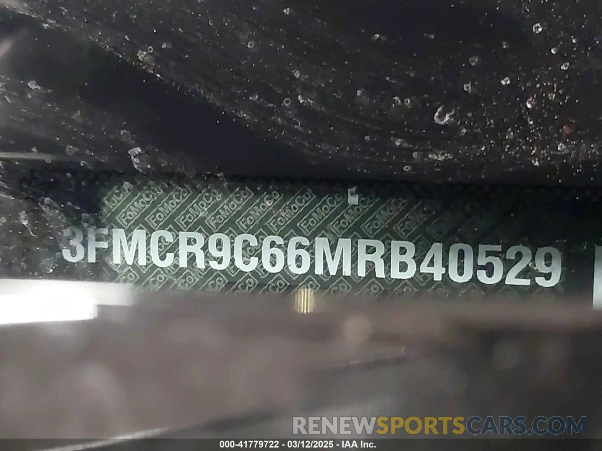 9 fotografías del automóvil dañado 3FMCR9C66MRB40529 FORD BRONCO SPORT 2021