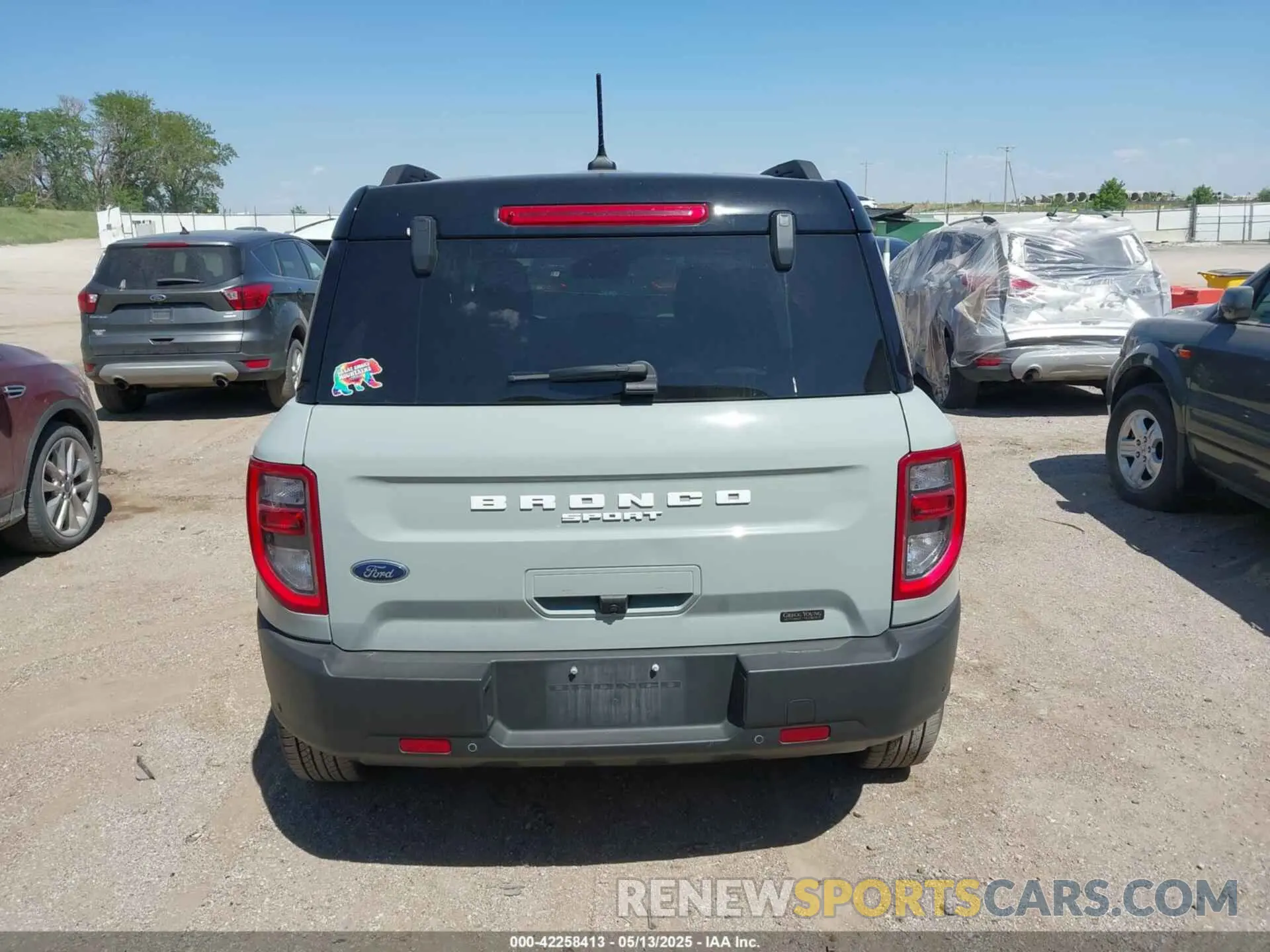 17 fotografías del automóvil dañado 3FMCR9C67MRB14005 FORD BRONCO SPORT 2021