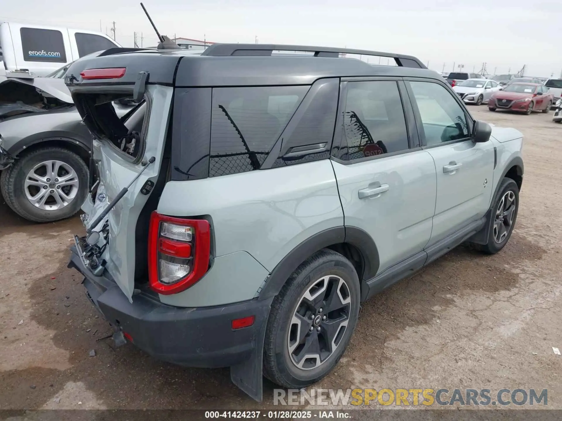 4 fotografías del automóvil dañado 3FMCR9C68MRA81239 FORD BRONCO SPORT 2021