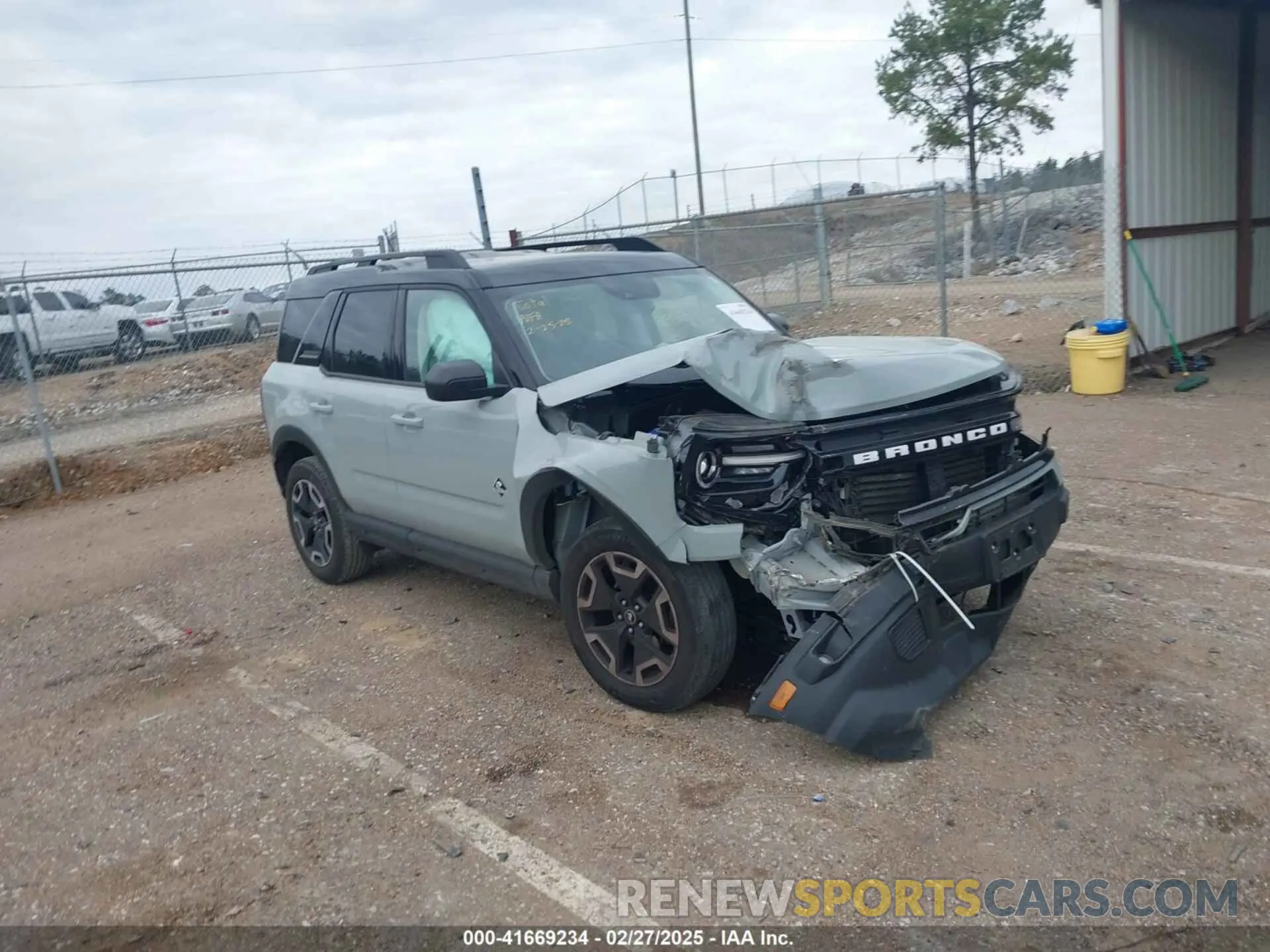 1 fotografías del automóvil dañado 3FMCR9C68MRB25952 FORD BRONCO SPORT 2021