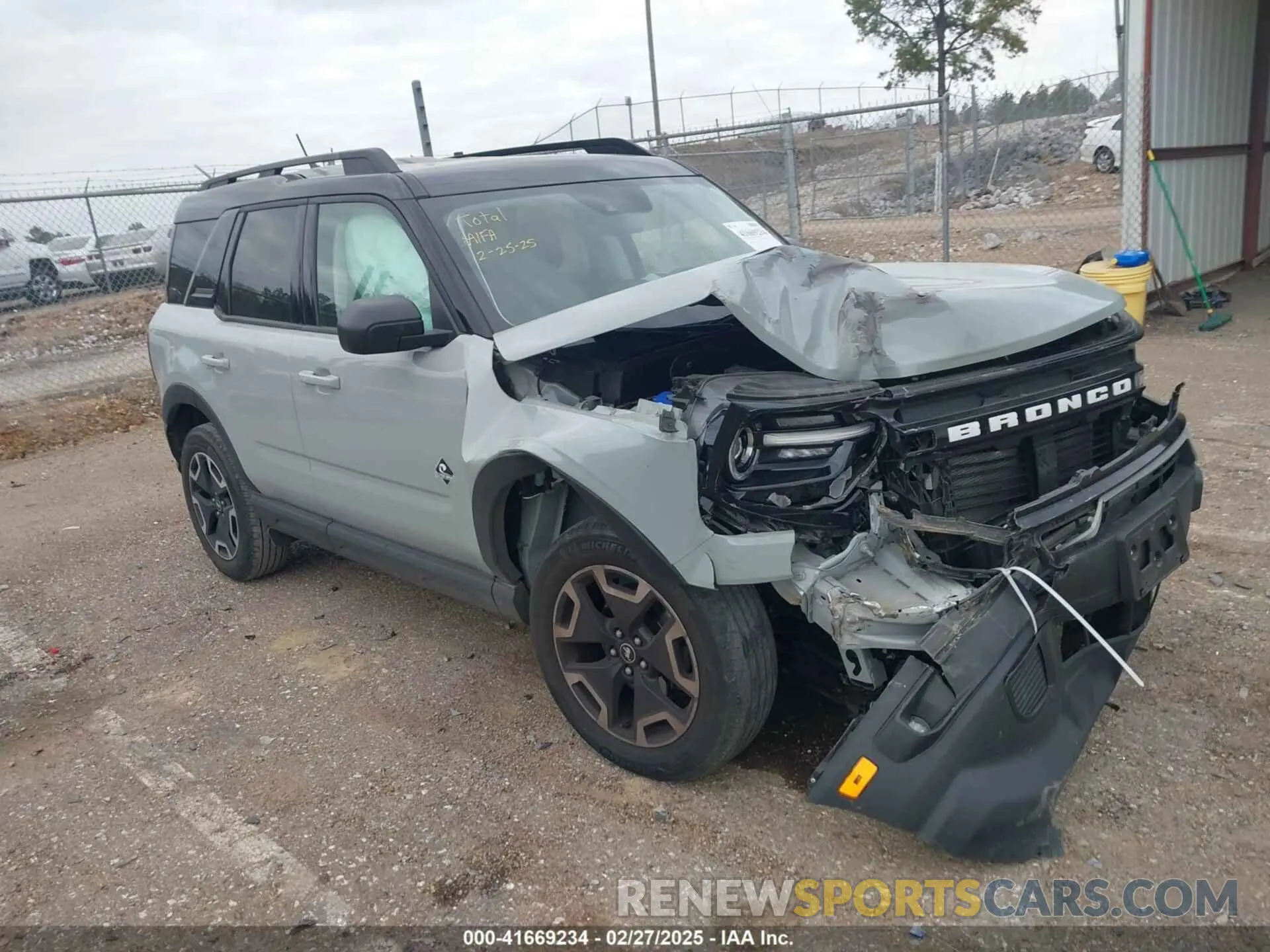 17 fotografías del automóvil dañado 3FMCR9C68MRB25952 FORD BRONCO SPORT 2021