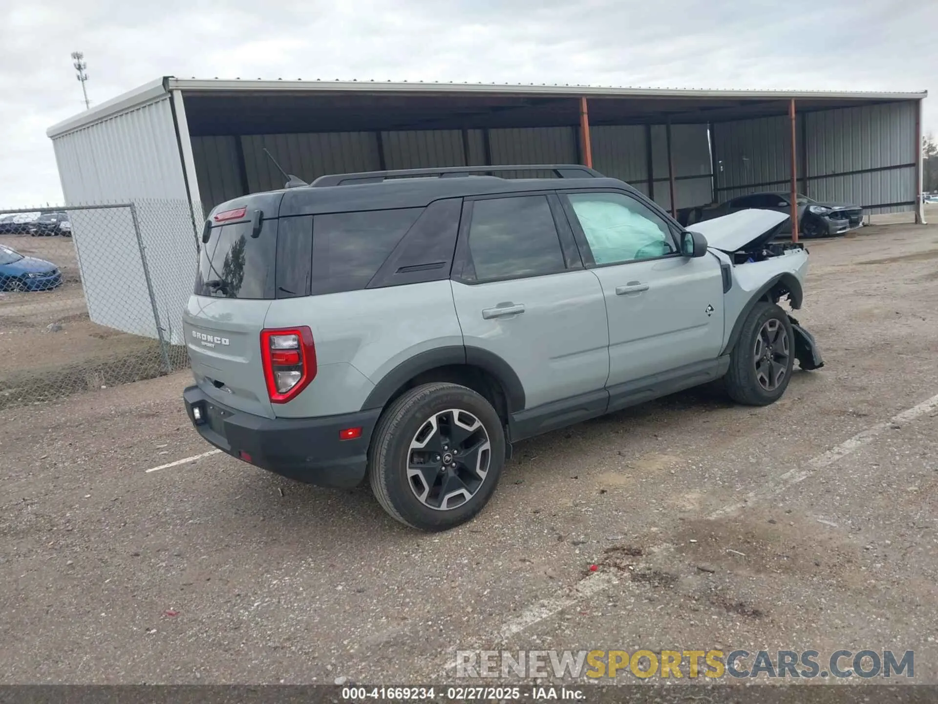 4 fotografías del automóvil dañado 3FMCR9C68MRB25952 FORD BRONCO SPORT 2021