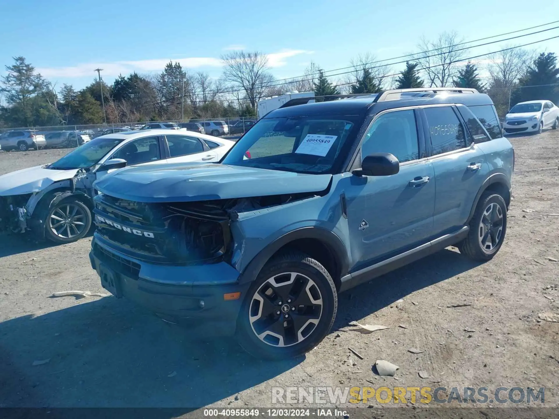 2 fotografías del automóvil dañado 3FMCR9C6XMRB02513 FORD BRONCO SPORT 2021