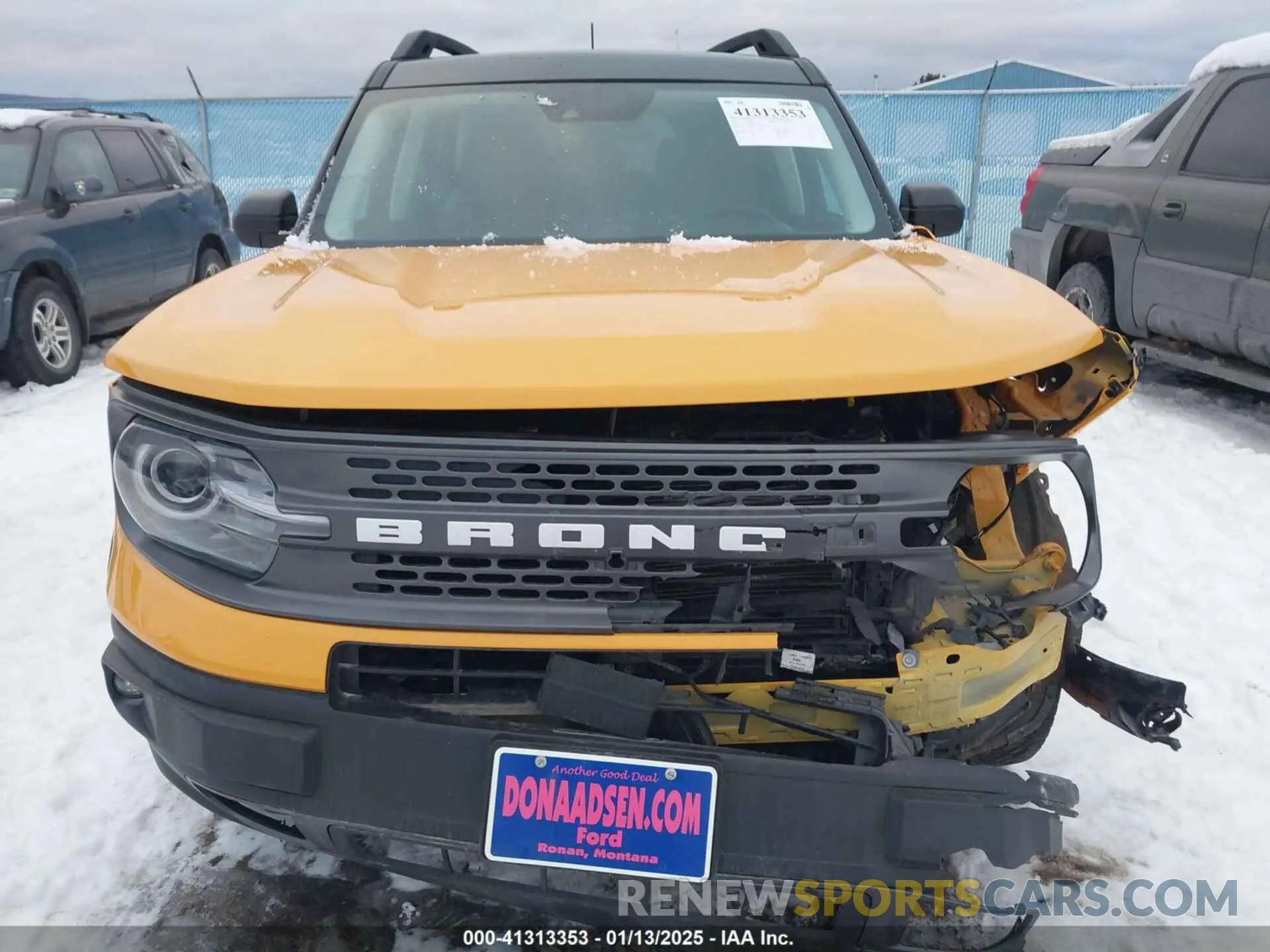 12 fotografías del automóvil dañado 3FMCR9D90MRA73466 FORD BRONCO SPORT 2021