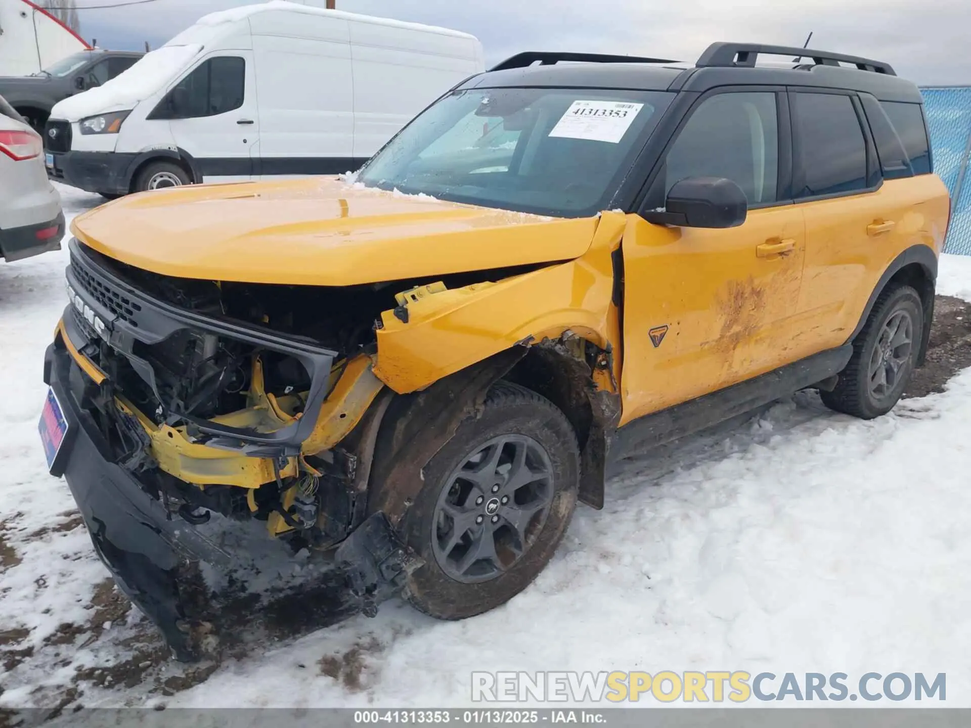 2 fotografías del automóvil dañado 3FMCR9D90MRA73466 FORD BRONCO SPORT 2021