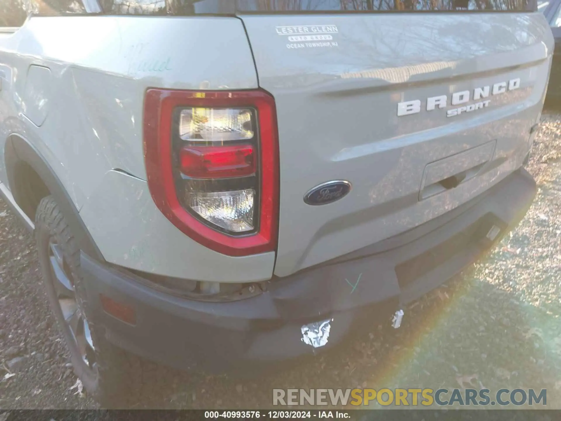 6 fotografías del automóvil dañado 3FMCR9D92MRA77048 FORD BRONCO SPORT 2021
