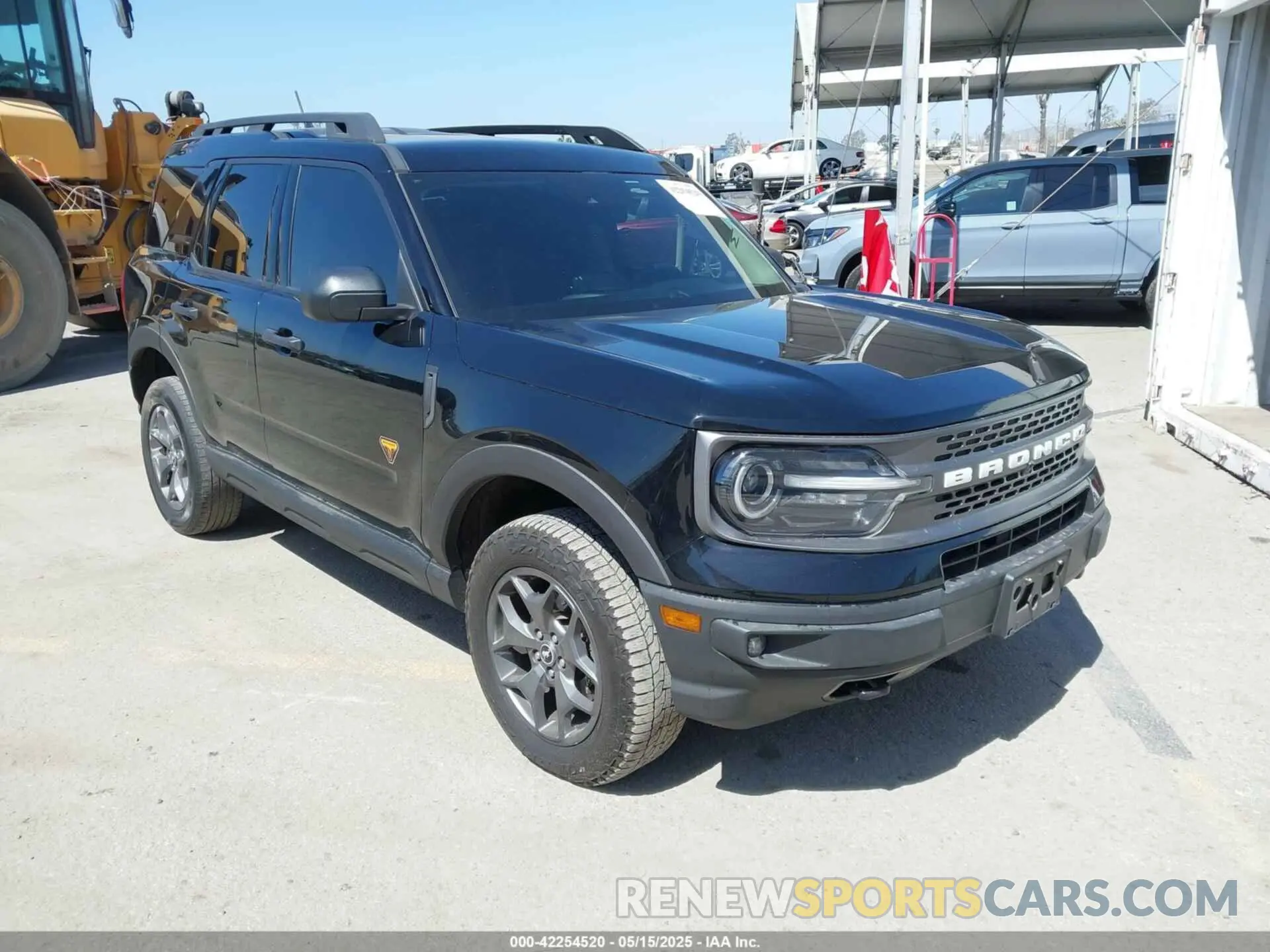 1 fotografías del automóvil dañado 3FMCR9D97MRA31313 FORD BRONCO SPORT 2021