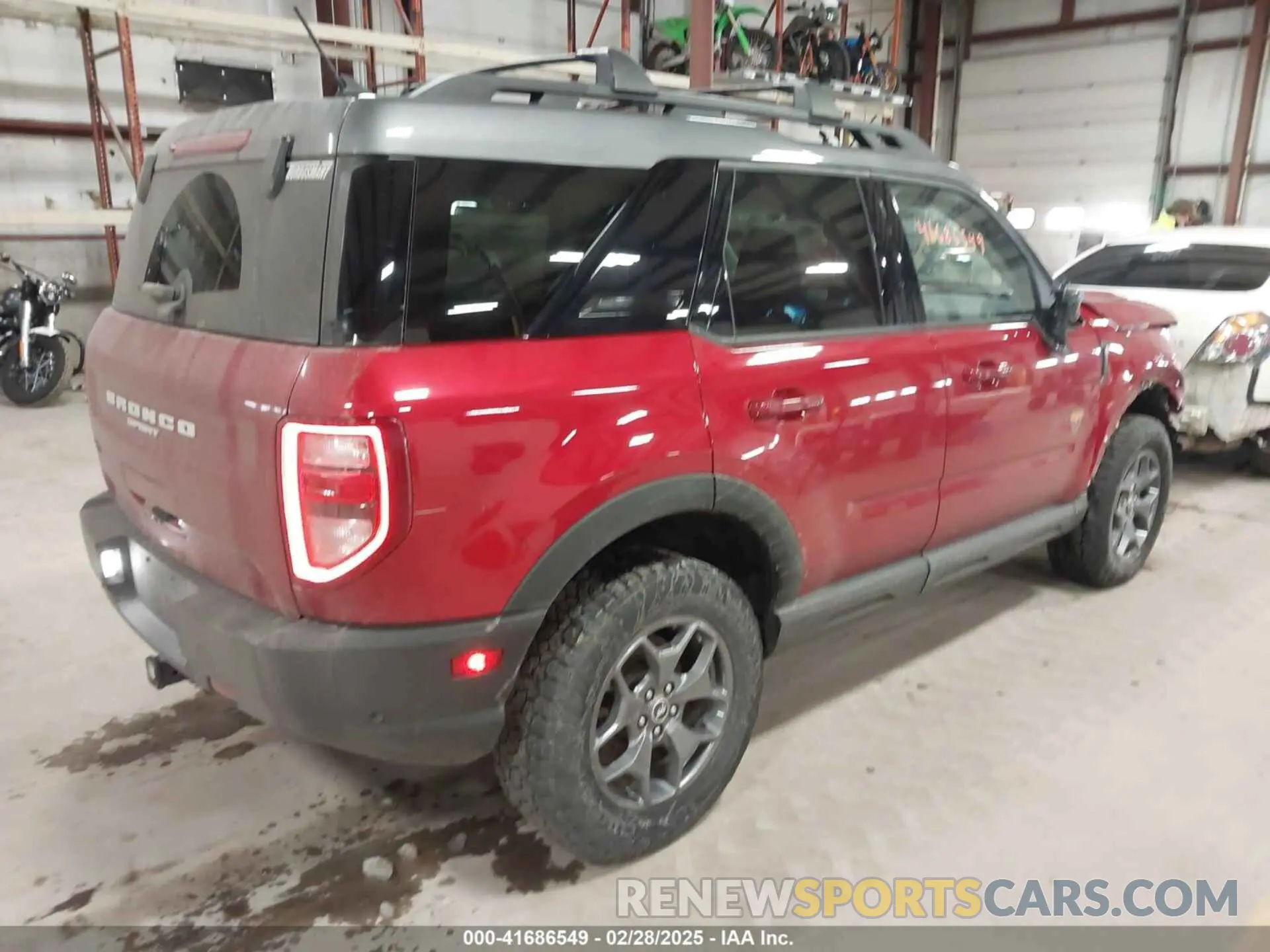 4 fotografías del automóvil dañado 3FMCR9D99MRA87978 FORD BRONCO SPORT 2021