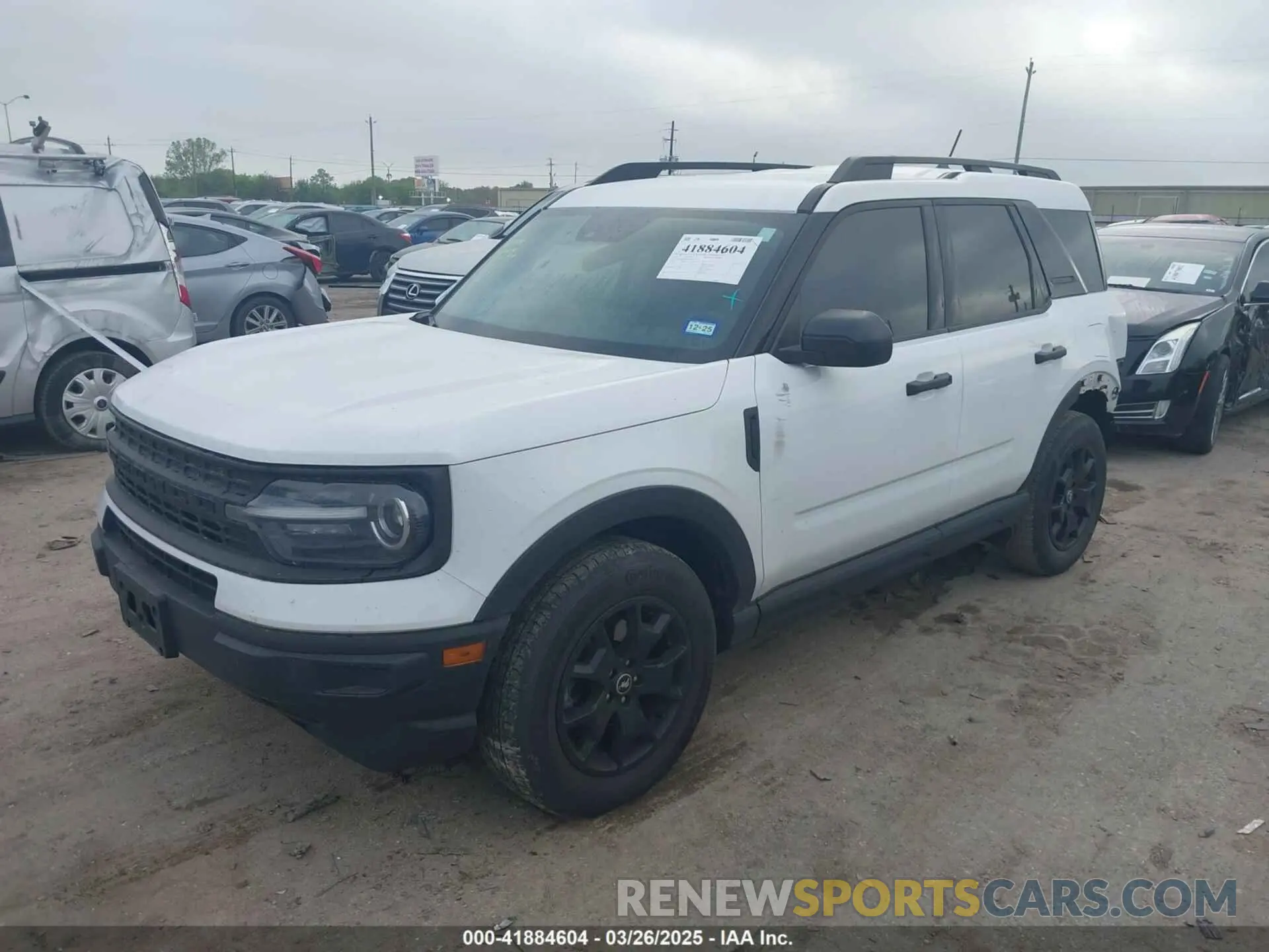 2 fotografías del automóvil dañado 3FMCR9A63NRD07367 FORD BRONCO SPORT 2022
