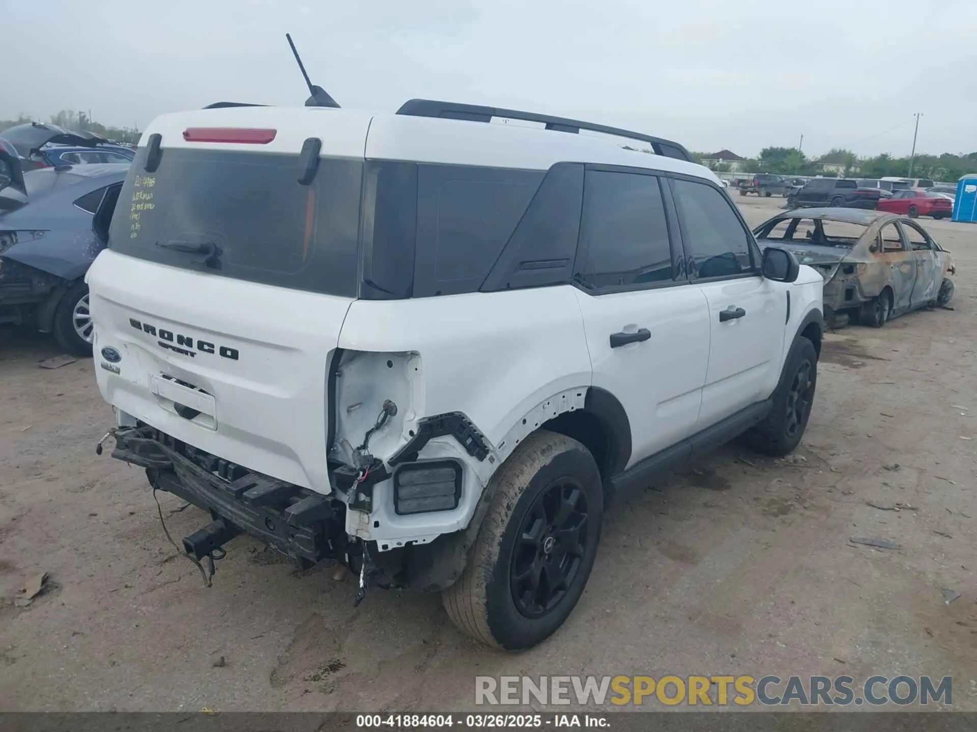 4 fotografías del automóvil dañado 3FMCR9A63NRD07367 FORD BRONCO SPORT 2022