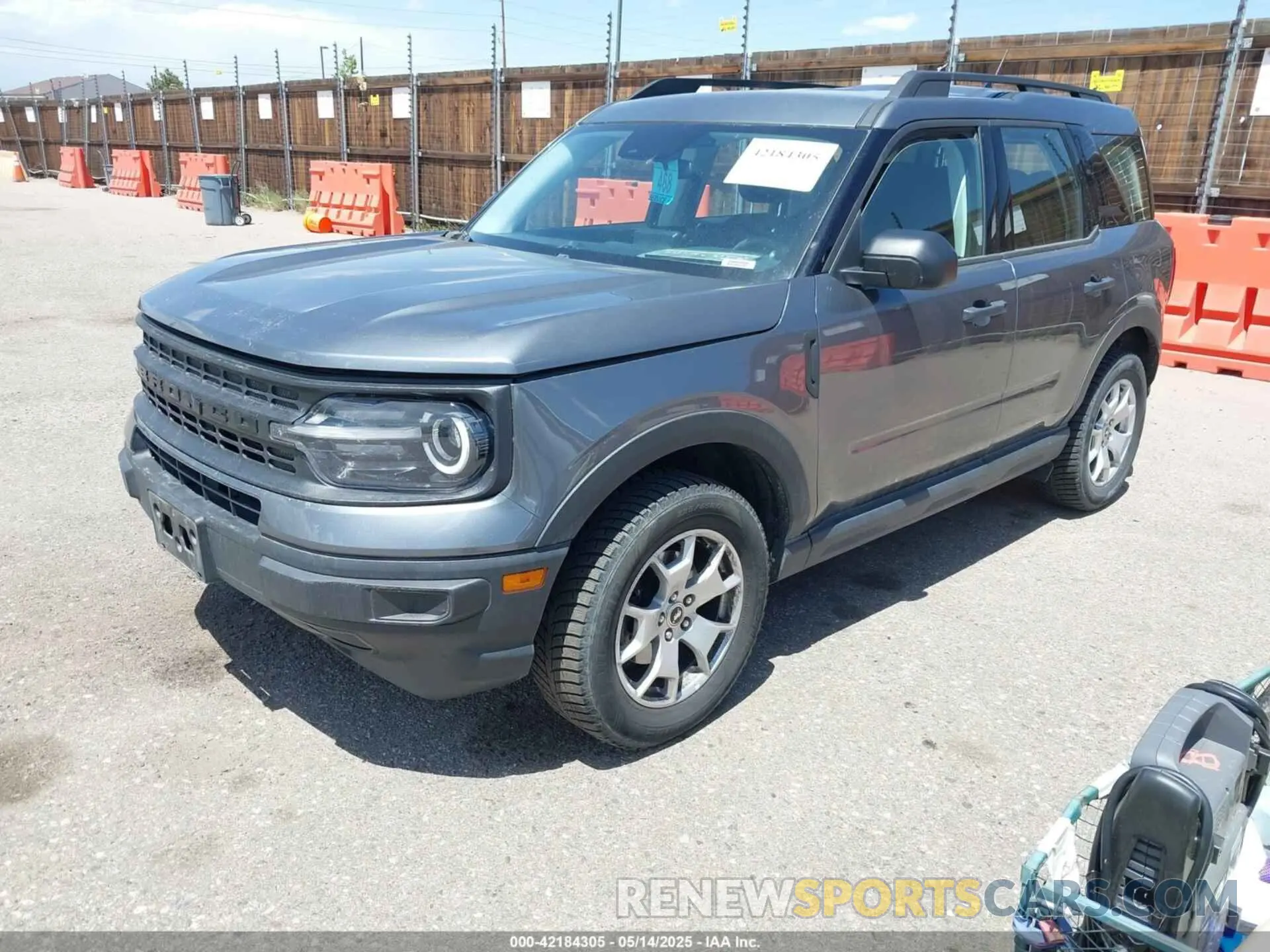 2 fotografías del automóvil dañado 3FMCR9A65NRD35705 FORD BRONCO SPORT 2022