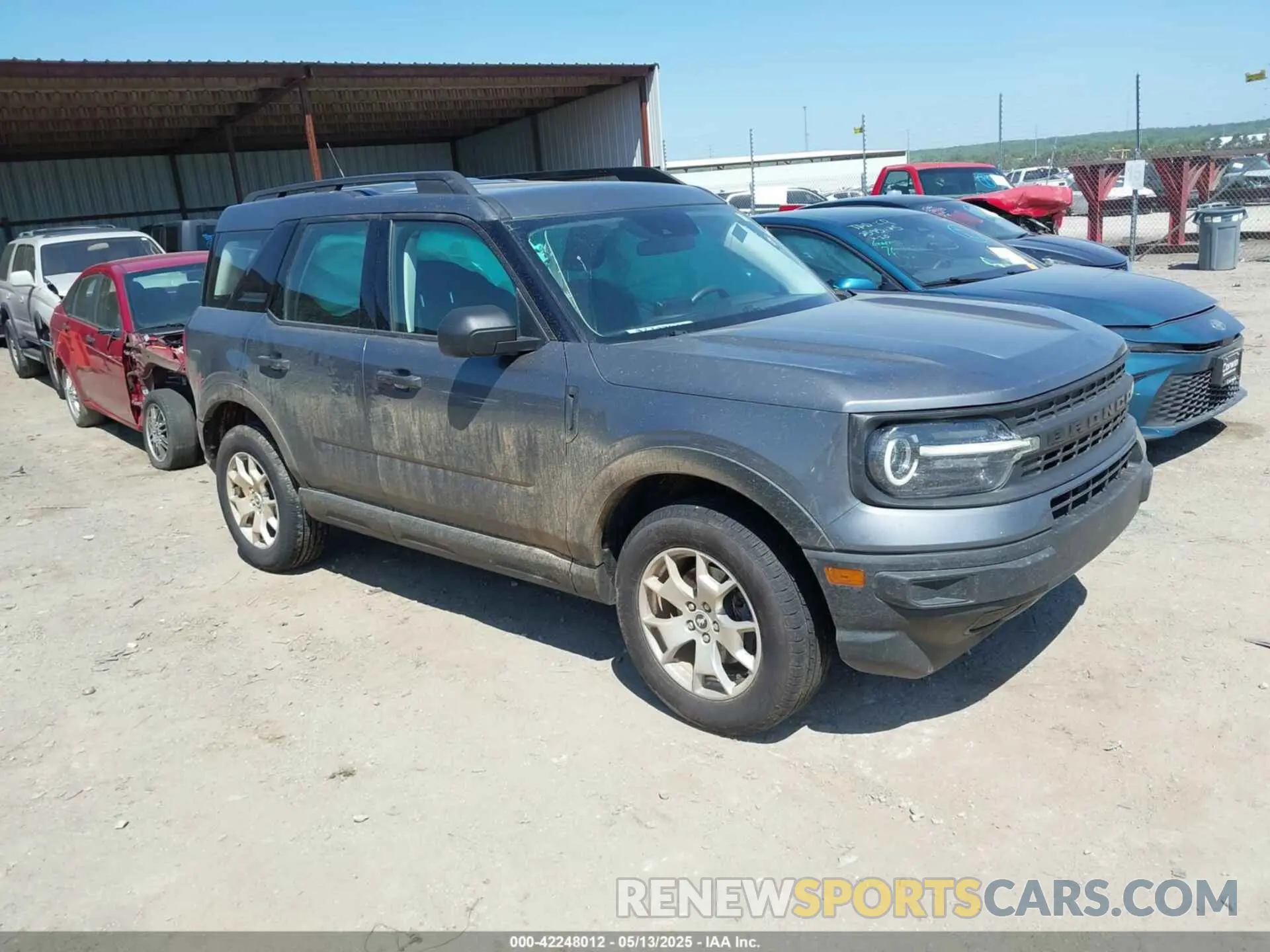 1 fotografías del automóvil dañado 3FMCR9A6XNRD81059 FORD BRONCO SPORT 2022
