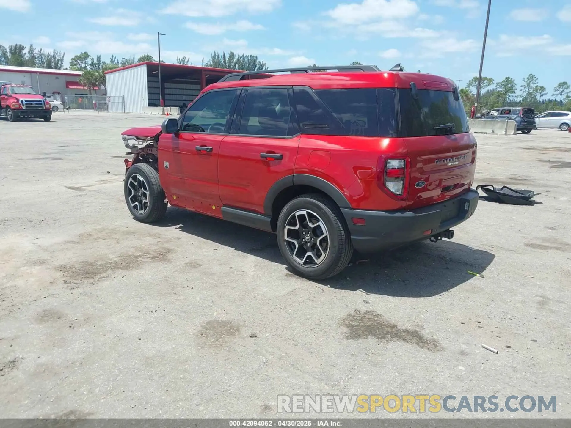 3 fotografías del automóvil dañado 3FMCR9B60NRD34492 FORD BRONCO SPORT 2022