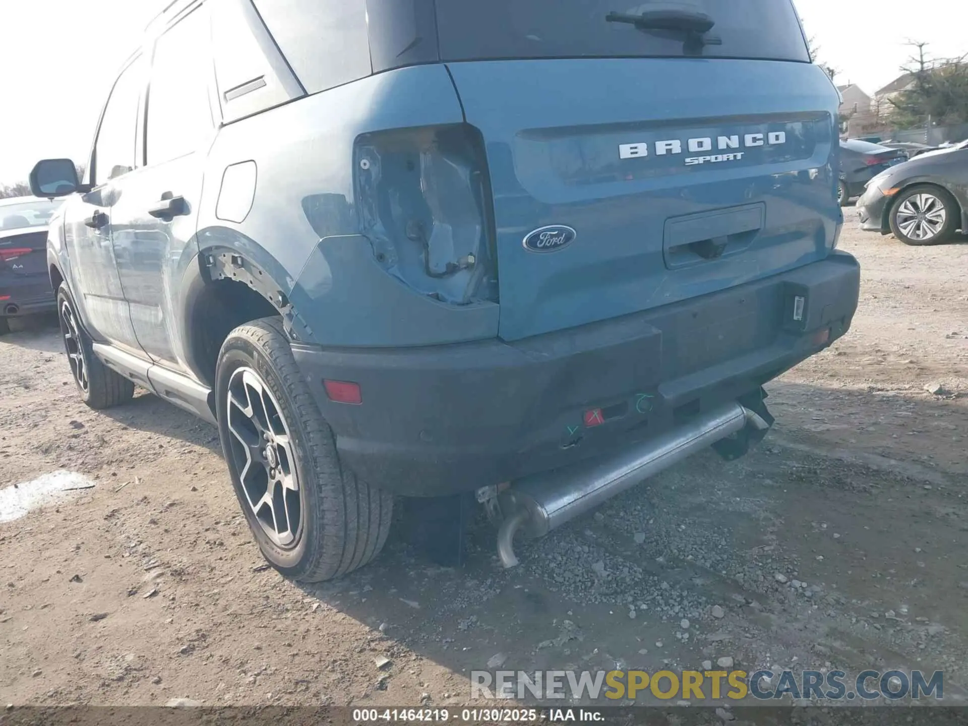 6 fotografías del automóvil dañado 3FMCR9B62NRD70295 FORD BRONCO SPORT 2022