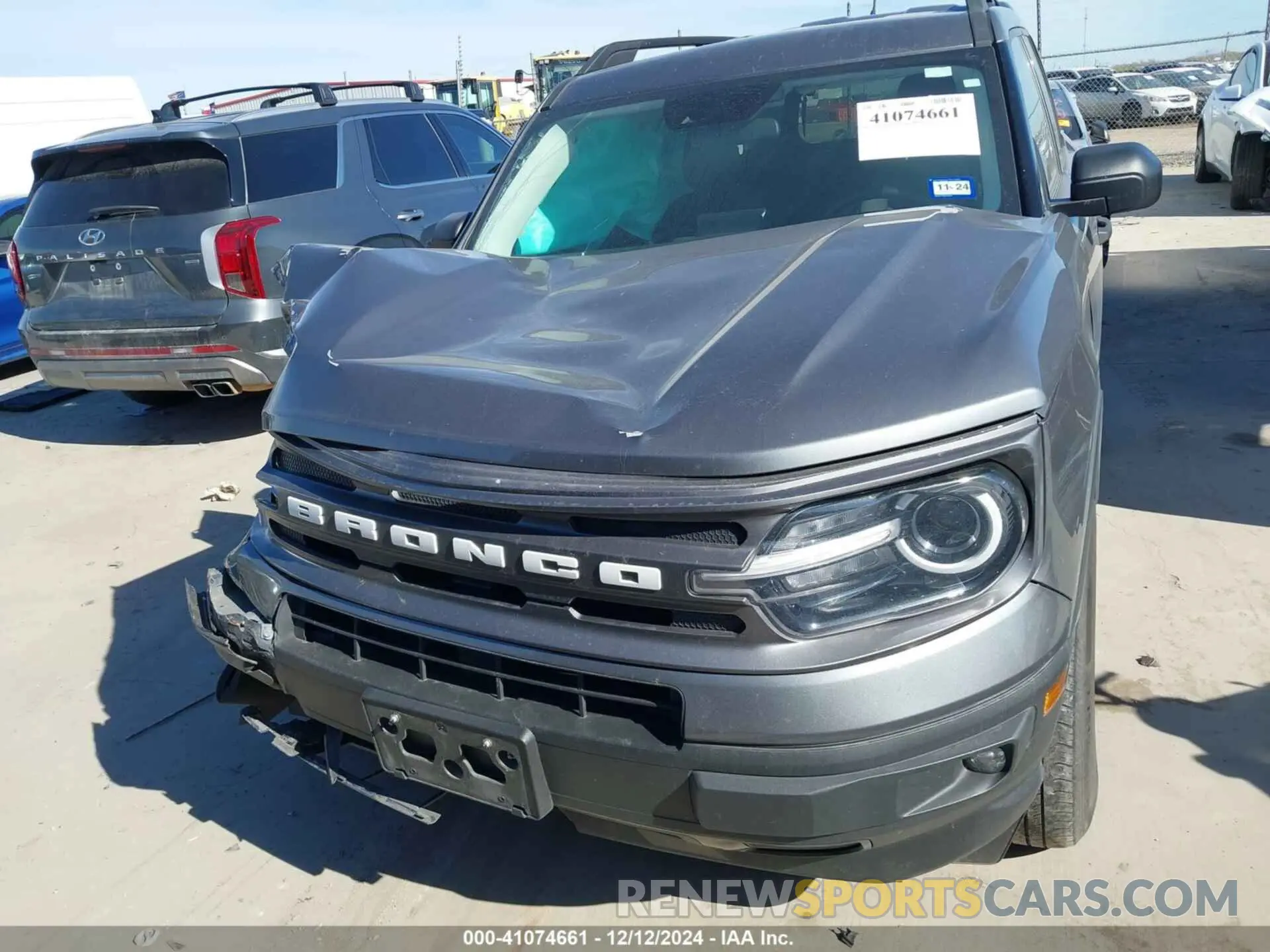 12 fotografías del automóvil dañado 3FMCR9B62NRD94497 FORD BRONCO SPORT 2022