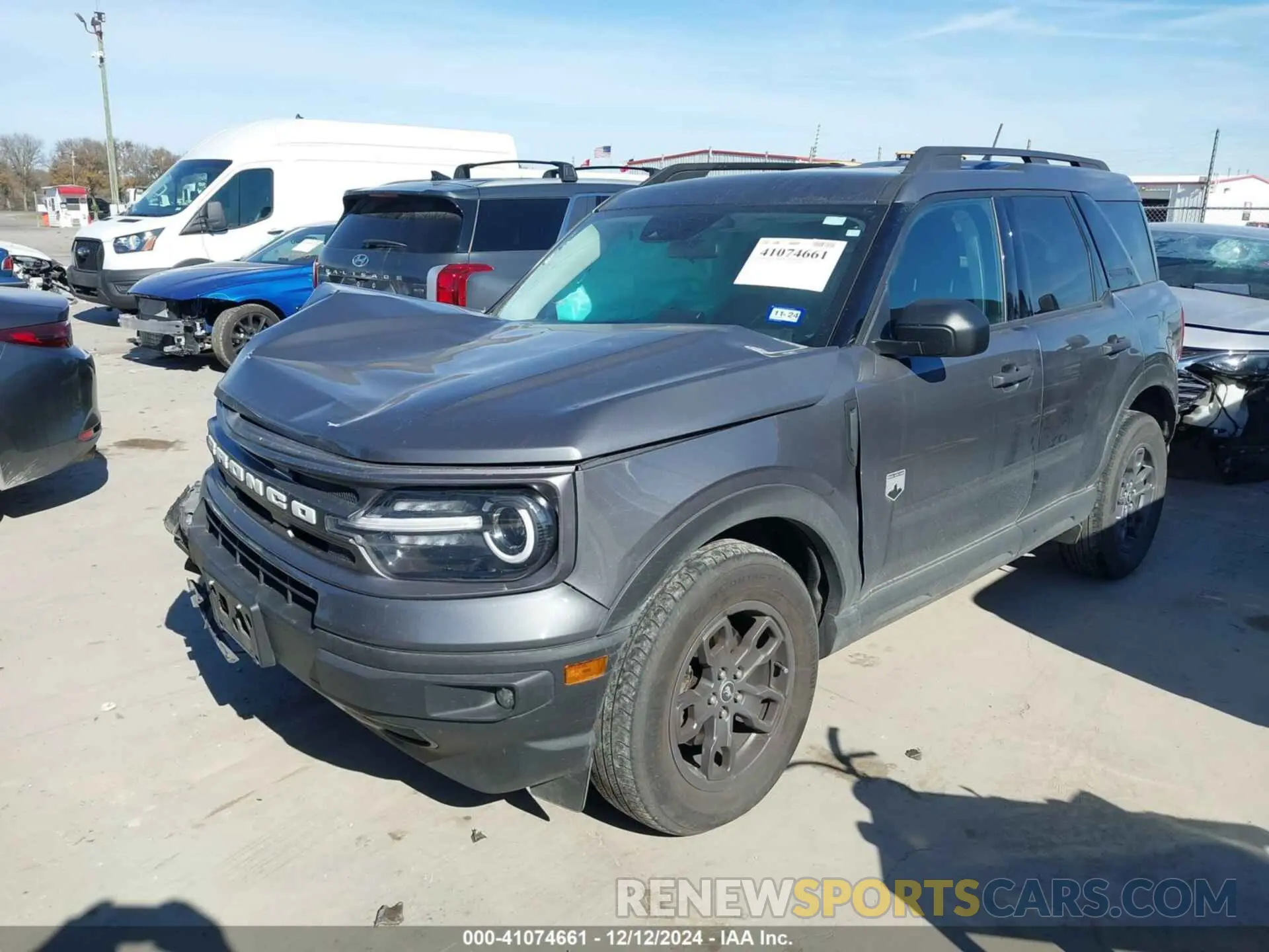 2 fotografías del automóvil dañado 3FMCR9B62NRD94497 FORD BRONCO SPORT 2022