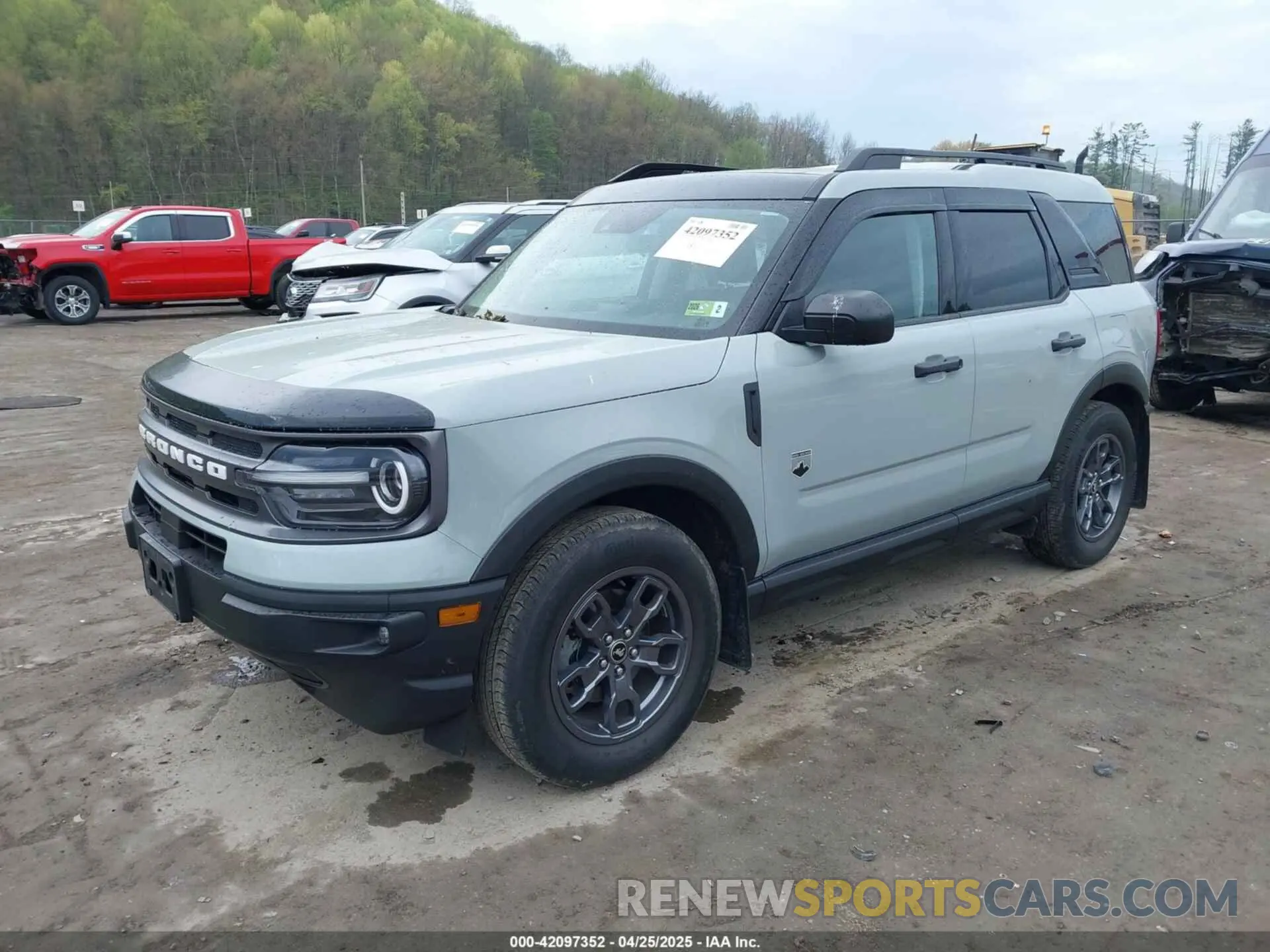 2 fotografías del automóvil dañado 3FMCR9B63NRD91706 FORD BRONCO SPORT 2022