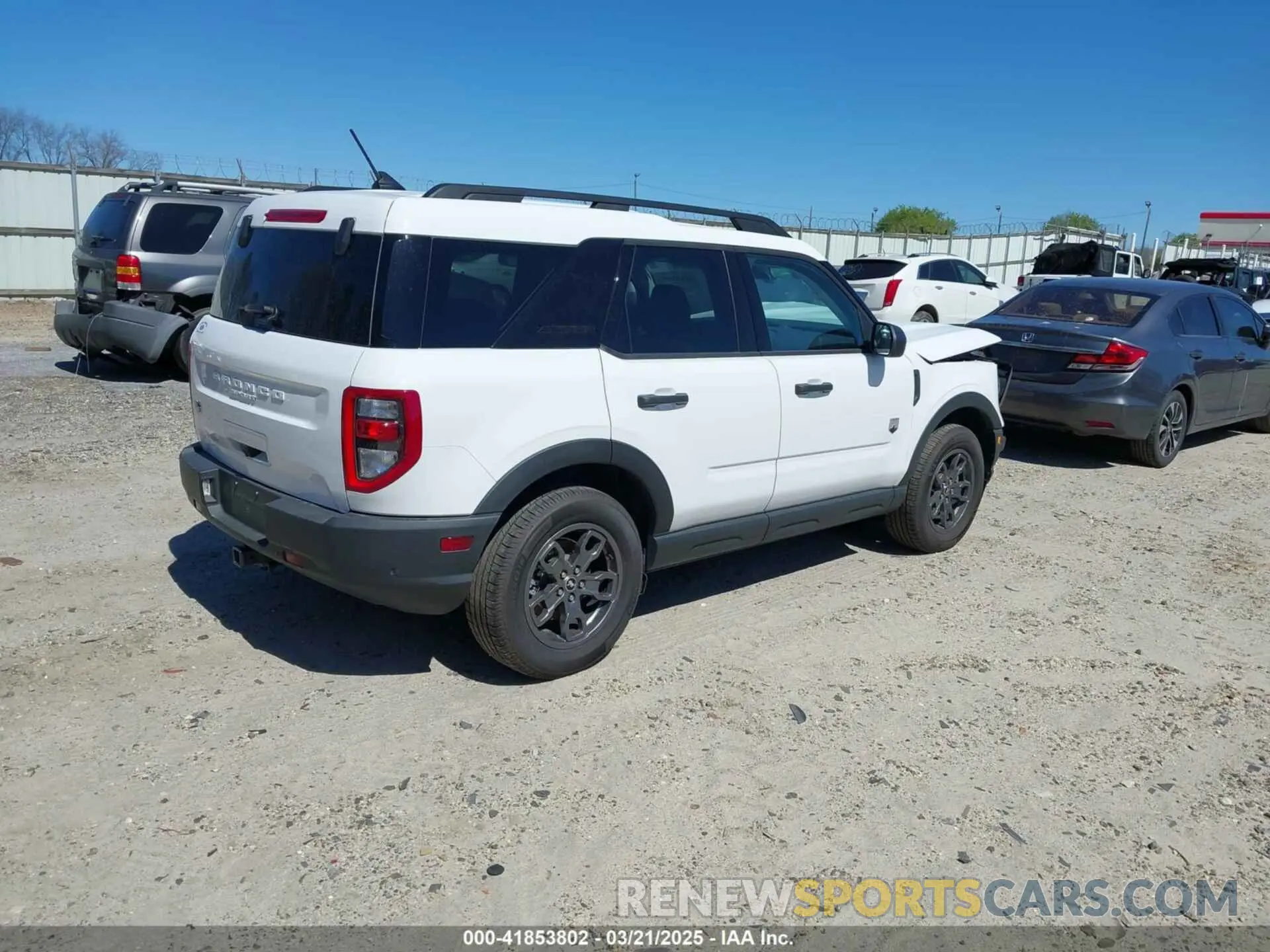 4 fotografías del automóvil dañado 3FMCR9B64NRE21666 FORD BRONCO SPORT 2022