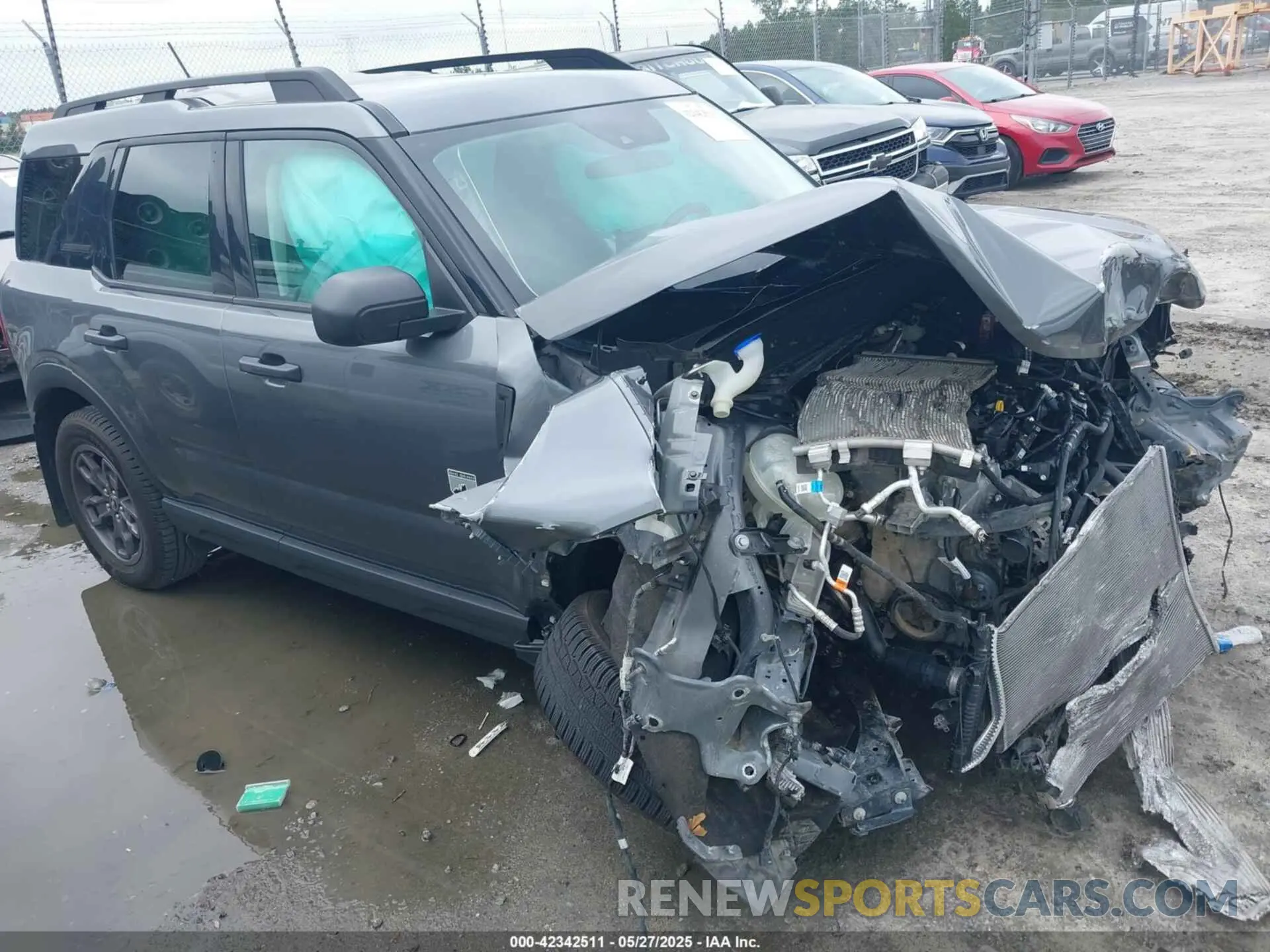 1 fotografías del automóvil dañado 3FMCR9B65NRD41681 FORD BRONCO SPORT 2022