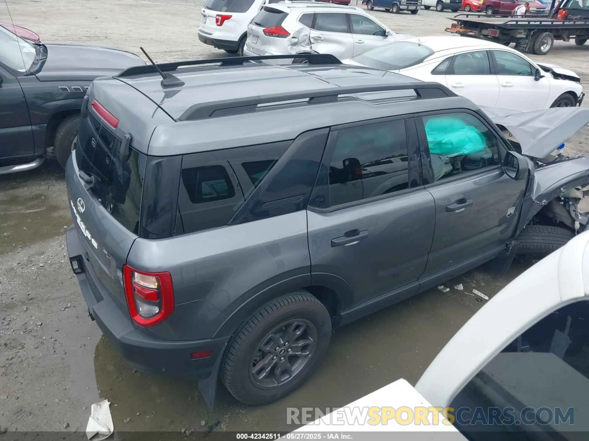 4 fotografías del automóvil dañado 3FMCR9B65NRD41681 FORD BRONCO SPORT 2022