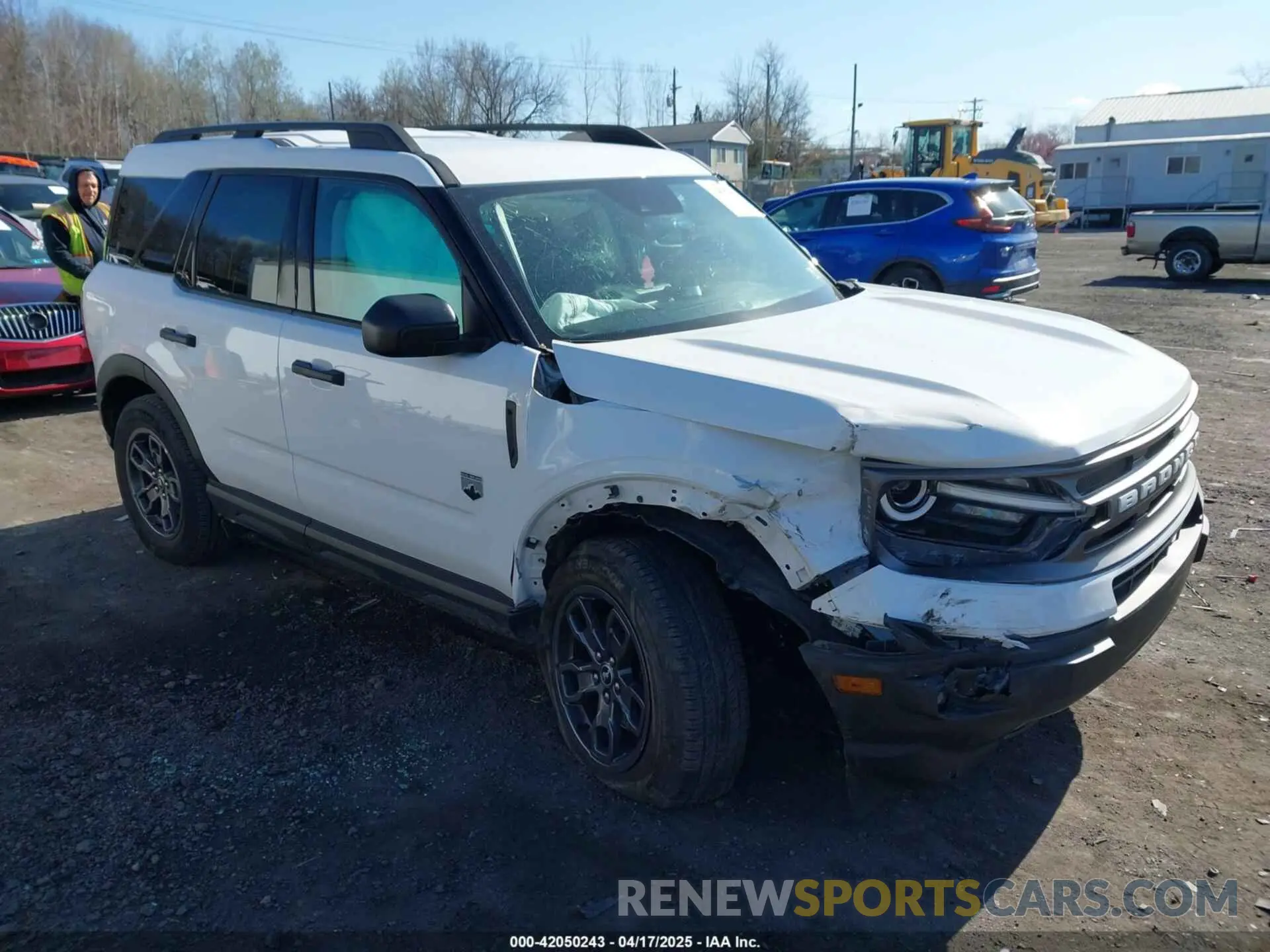 1 fotografías del automóvil dañado 3FMCR9B65NRD86491 FORD BRONCO SPORT 2022