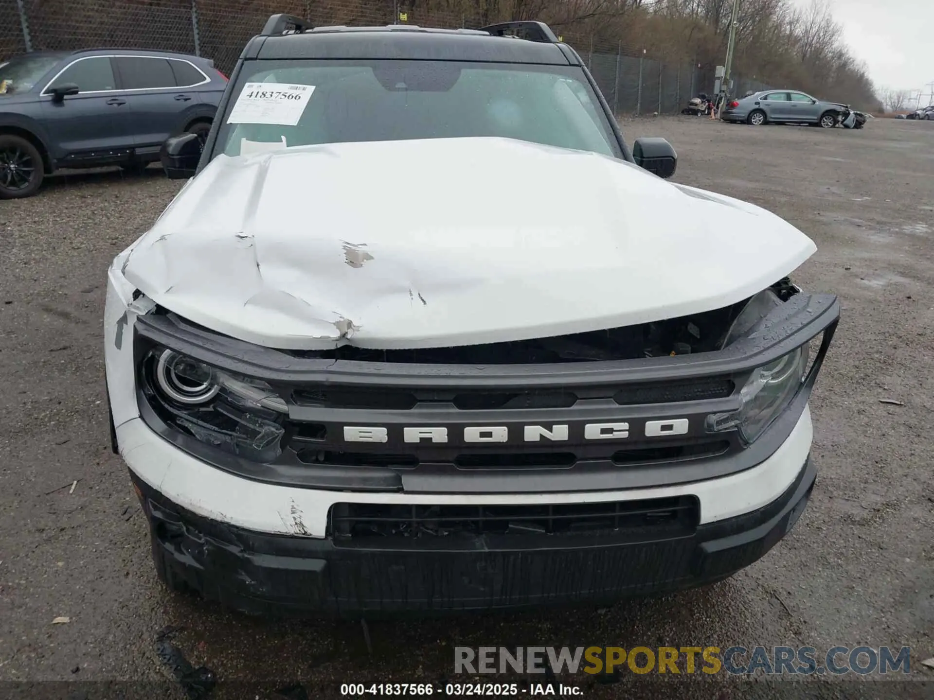 10 fotografías del automóvil dañado 3FMCR9B66NRD07748 FORD BRONCO SPORT 2022